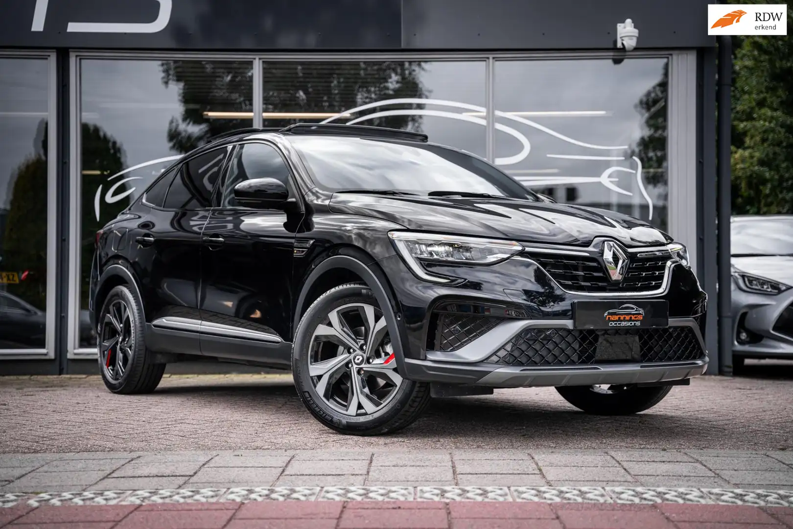 Renault Arkana 1.6 E-Tech Hybrid 145 R.S. Line|Schuif/kantel|Adap Zwart - 1