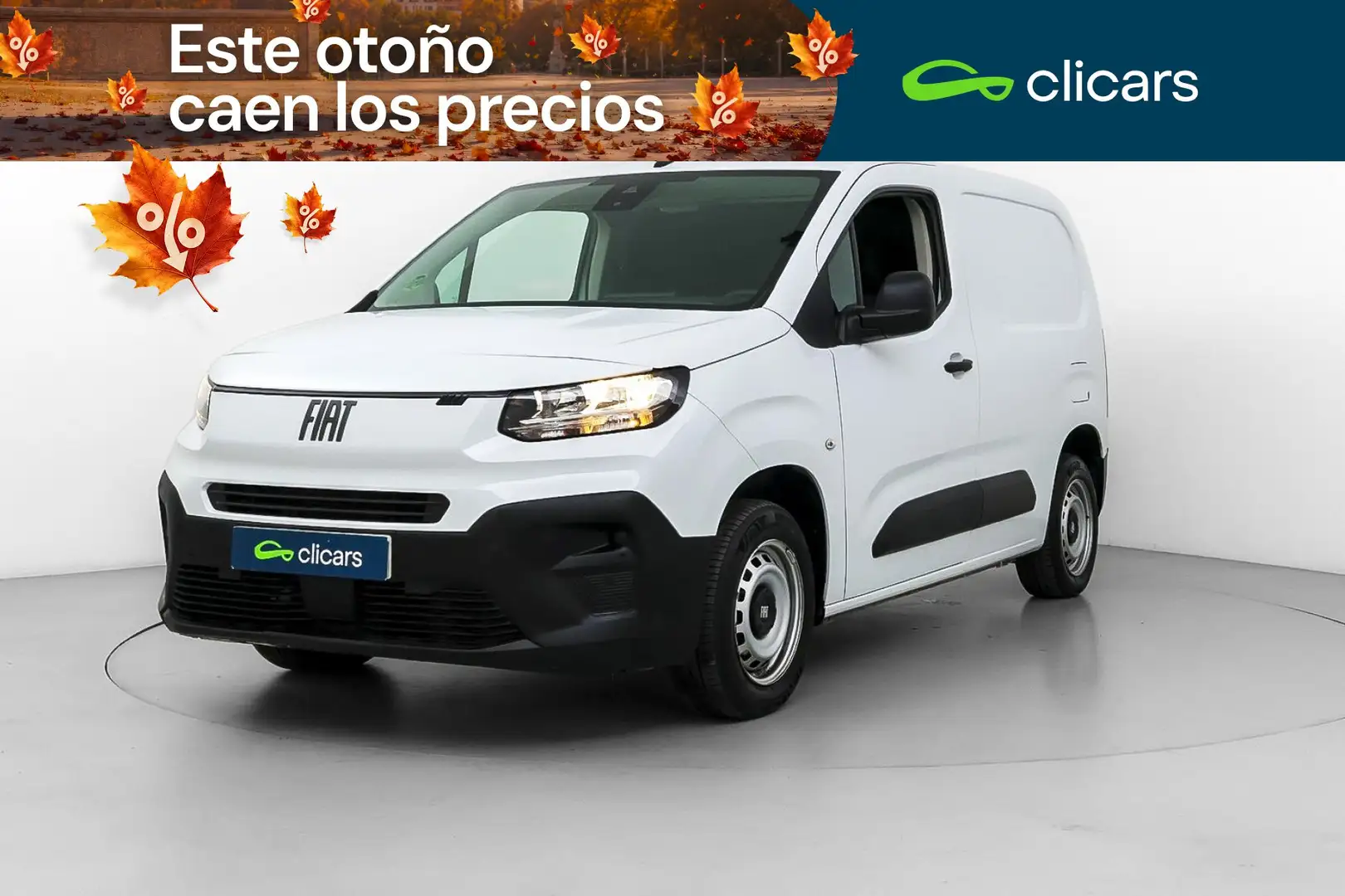 Fiat Dobló Furgón 1.5BlueHDI L1 H1 Standard 650kg 75K Blanco - 1