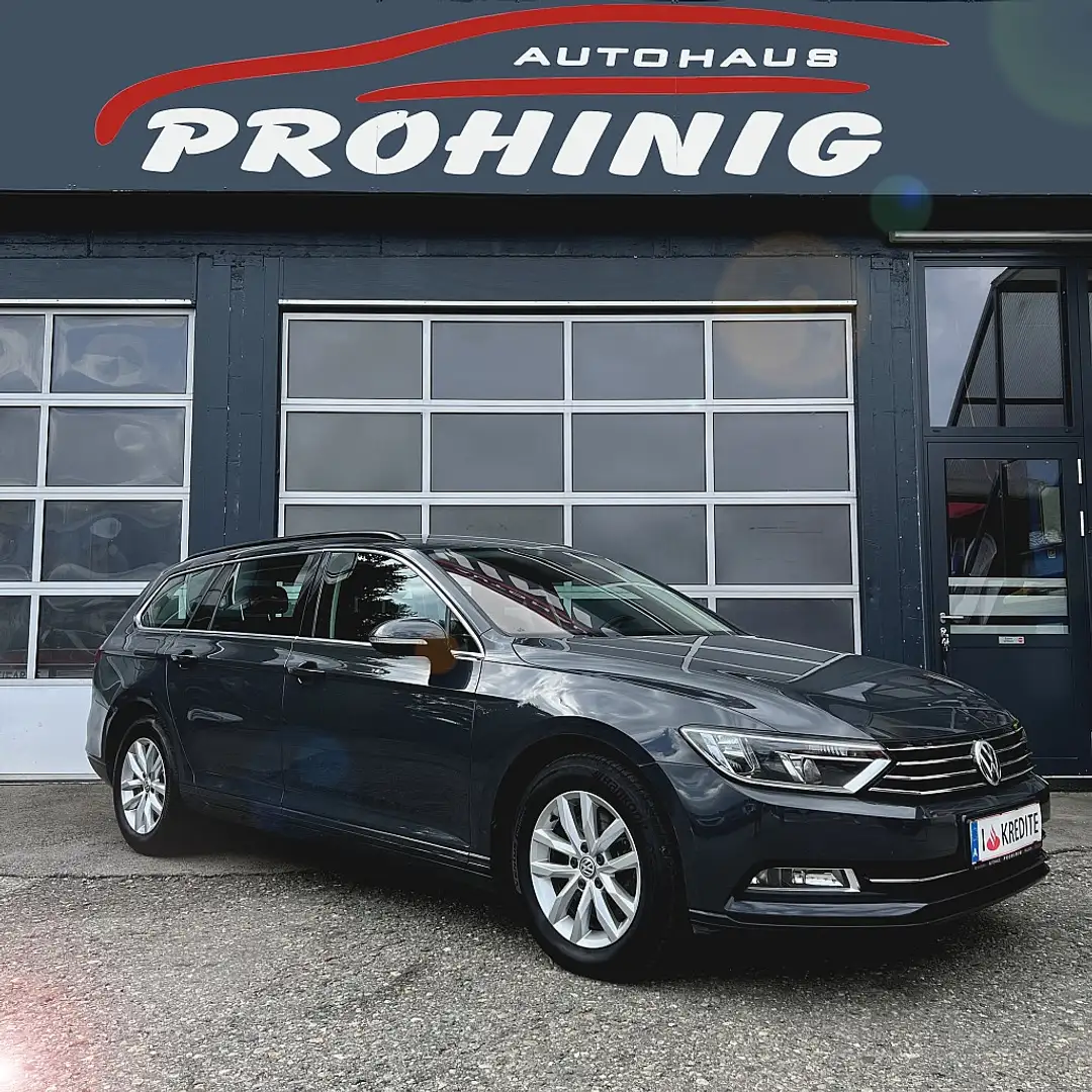 Volkswagen Passat Variant Comfortline 2,0 TDI DSG mit Garantie Gris - 1