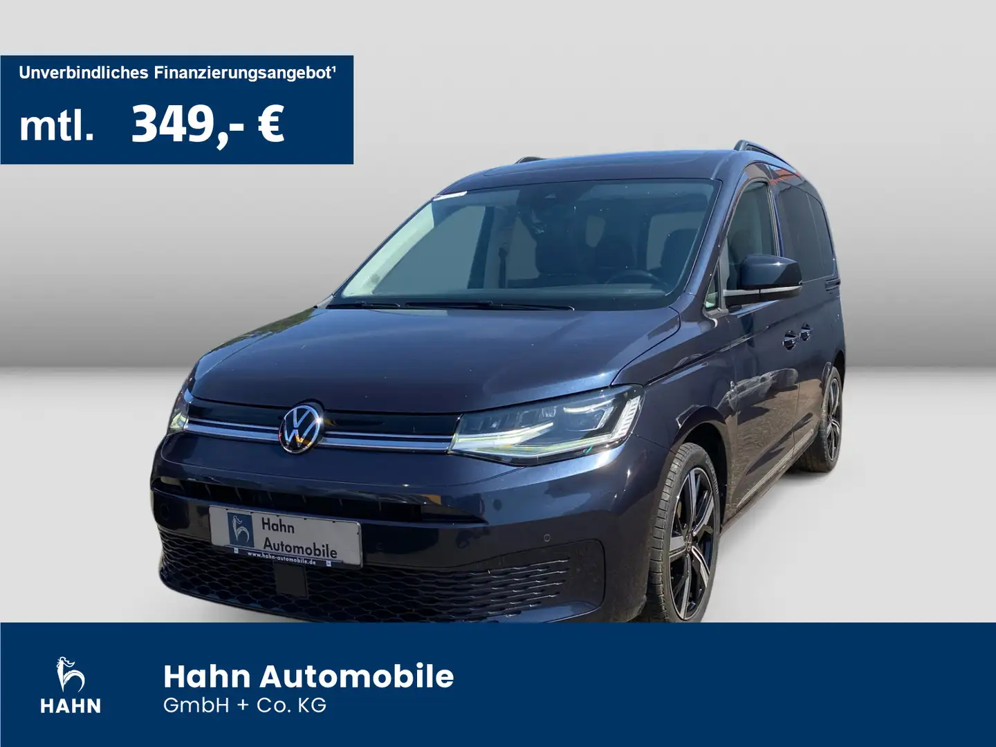 Volkswagen Caddy 2.0TDI Move ACC Cam LED Navi Totwinkel Blauw - 1
