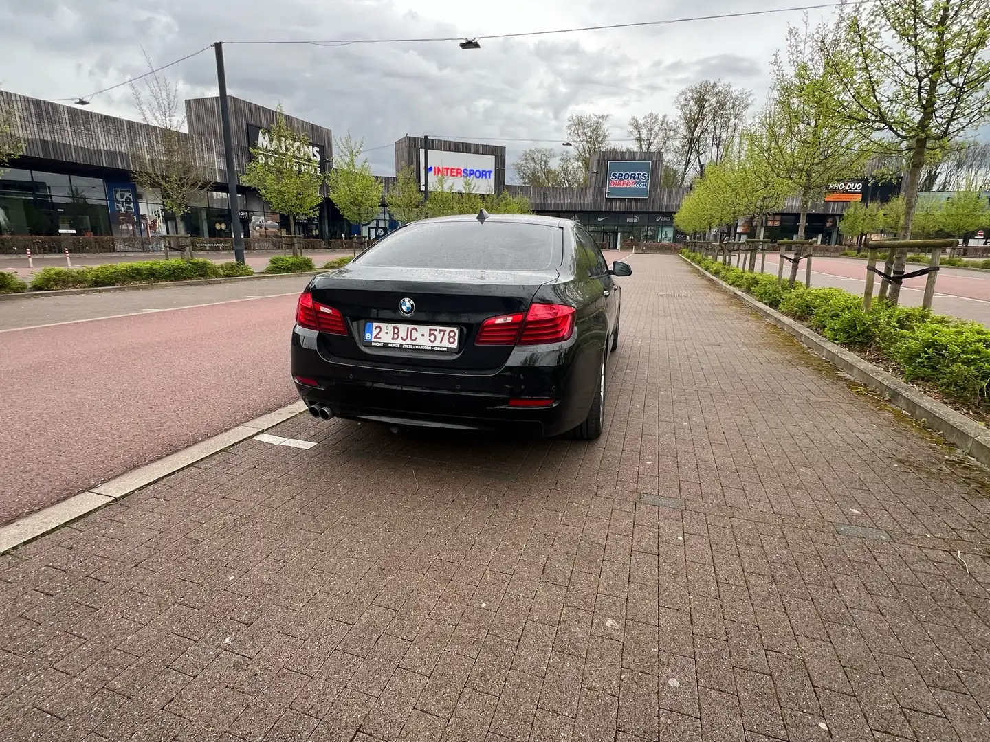 BMW 518 d Czarny - 2