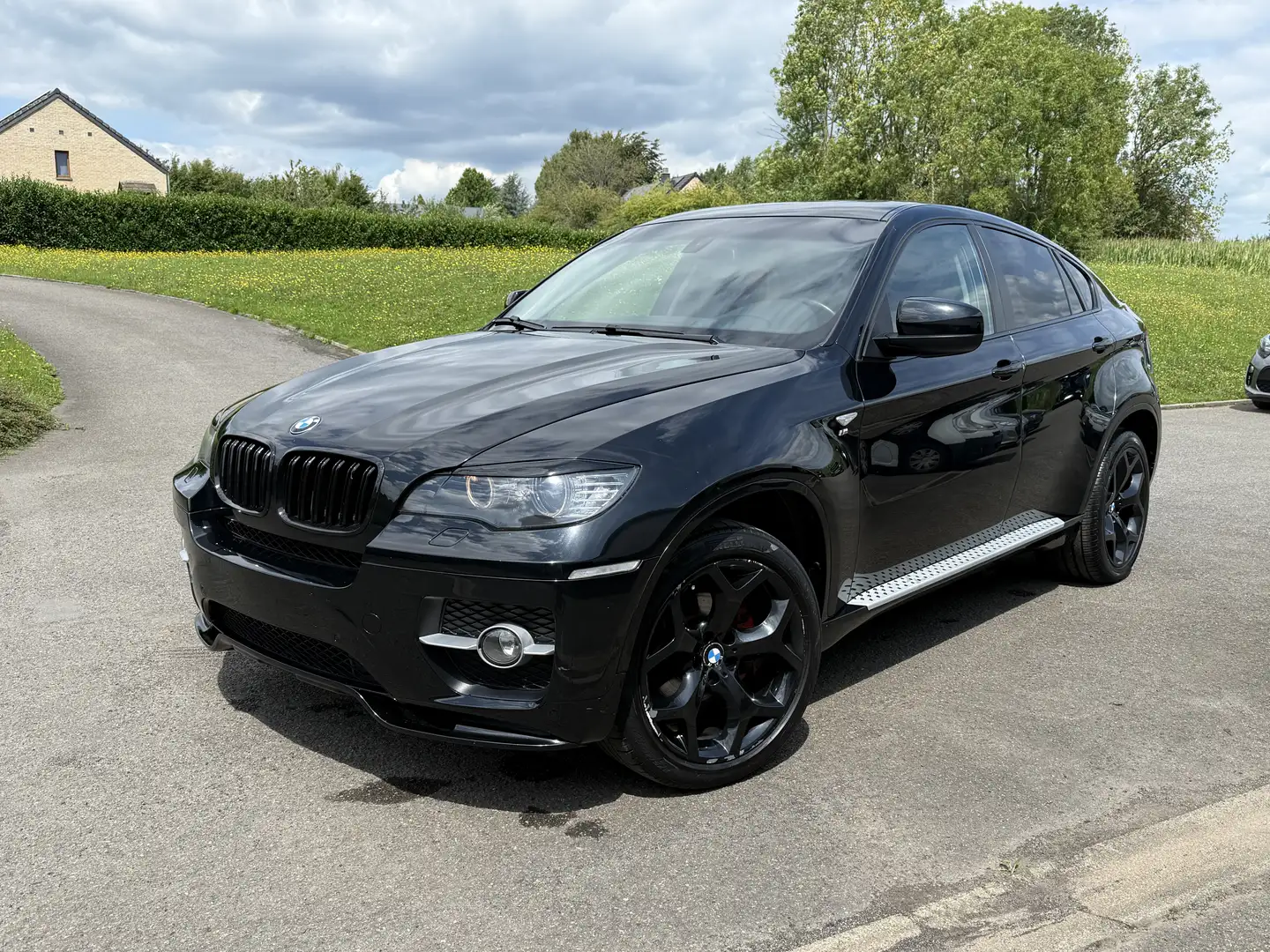 BMW X6 3.0 dA xDrive30 Toit pano/ouvrant, Siege chauff Noir - 1