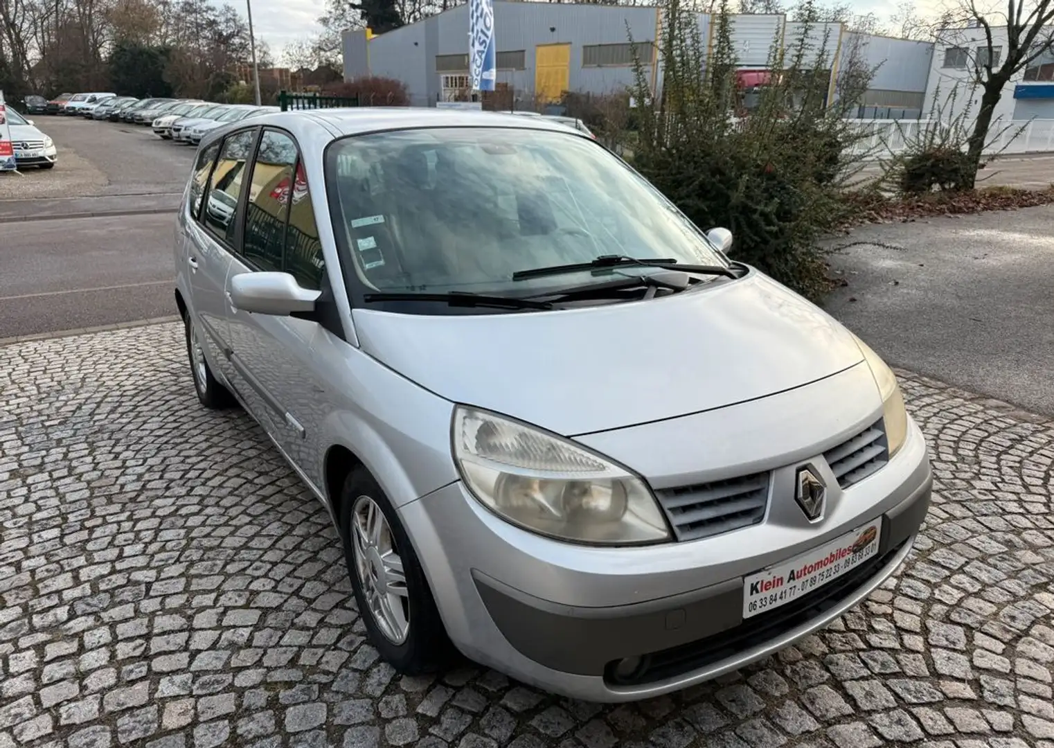 Renault Scenic Scénic Grand II 1.9 dCi 130 cv-2006 Gris - 2