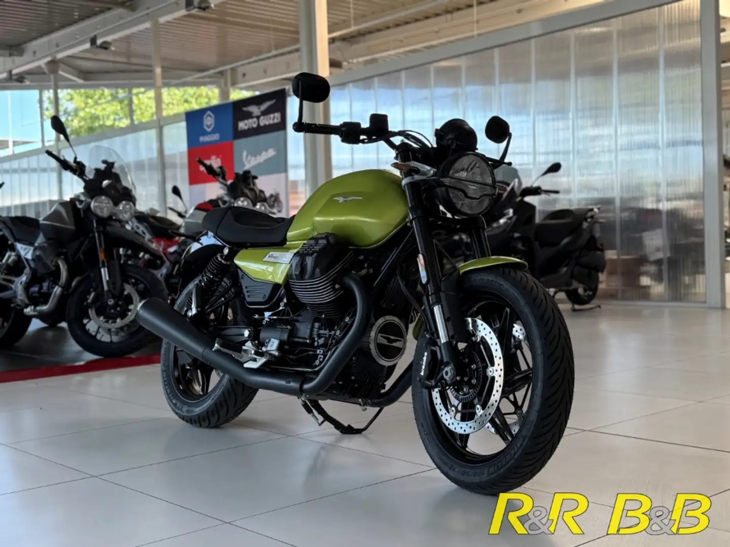 Moto Guzzi V 7 Sport E5+ TFT+ABS+ASR+GRA+LED+DRL+GARANTIE Zielony - 1