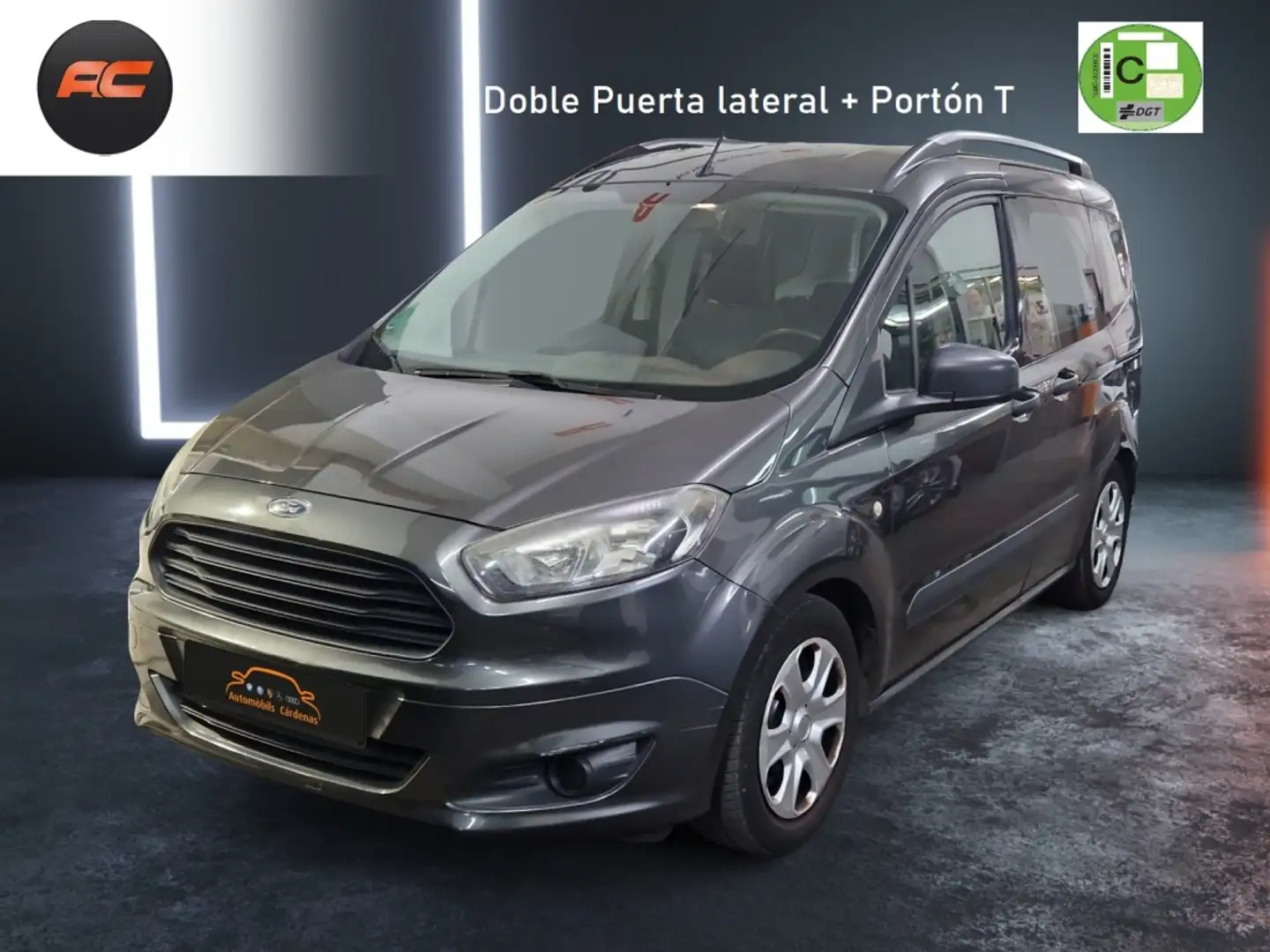 Ford Tourneo Courier 1.0 Ecoboost Ambiente Gris - 2