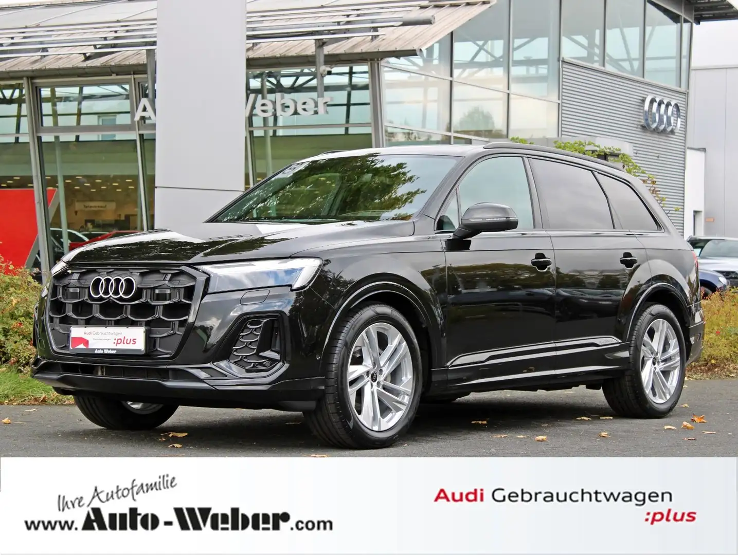 Audi Q7 50TDI qu S LINE BLACK PANO AHK HuD MATRIX VC+ Schwarz - 1