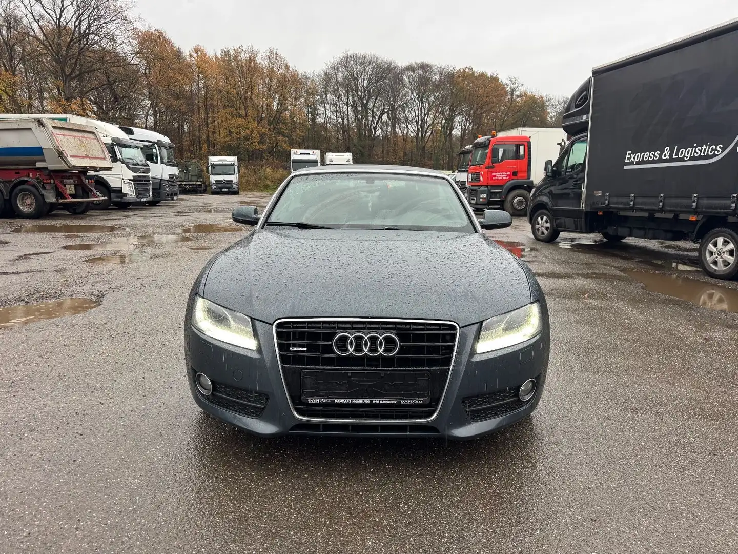Audi A5 3.0 TDI quattro Cabriolet Grau - 2