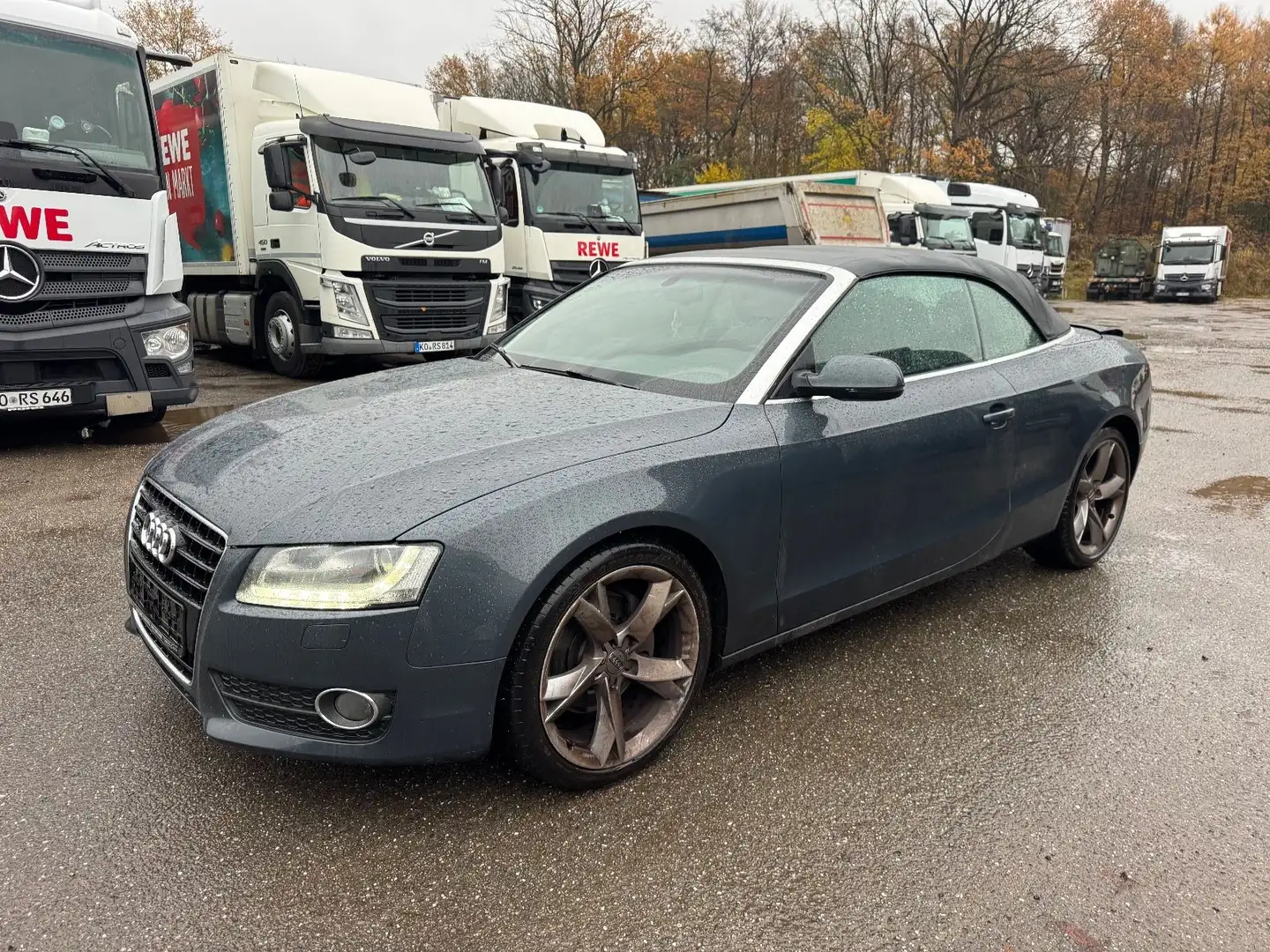 Audi A5 3.0 TDI quattro Cabriolet Grau - 1