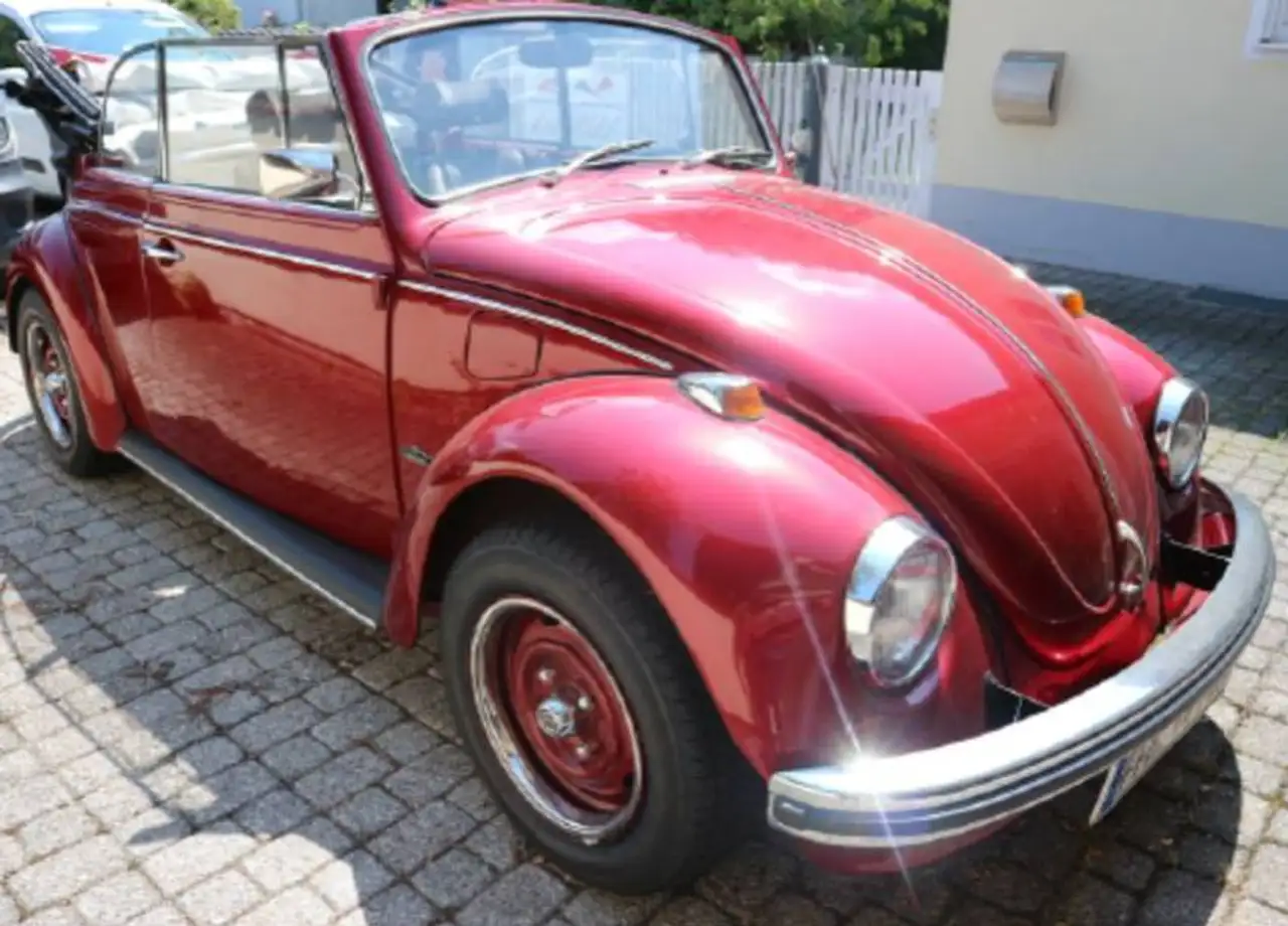 Volkswagen Käfer VW Käfer Cabrio 1500 Karmann ROSTFREI Bj.1969 rotmetallic, foto 8