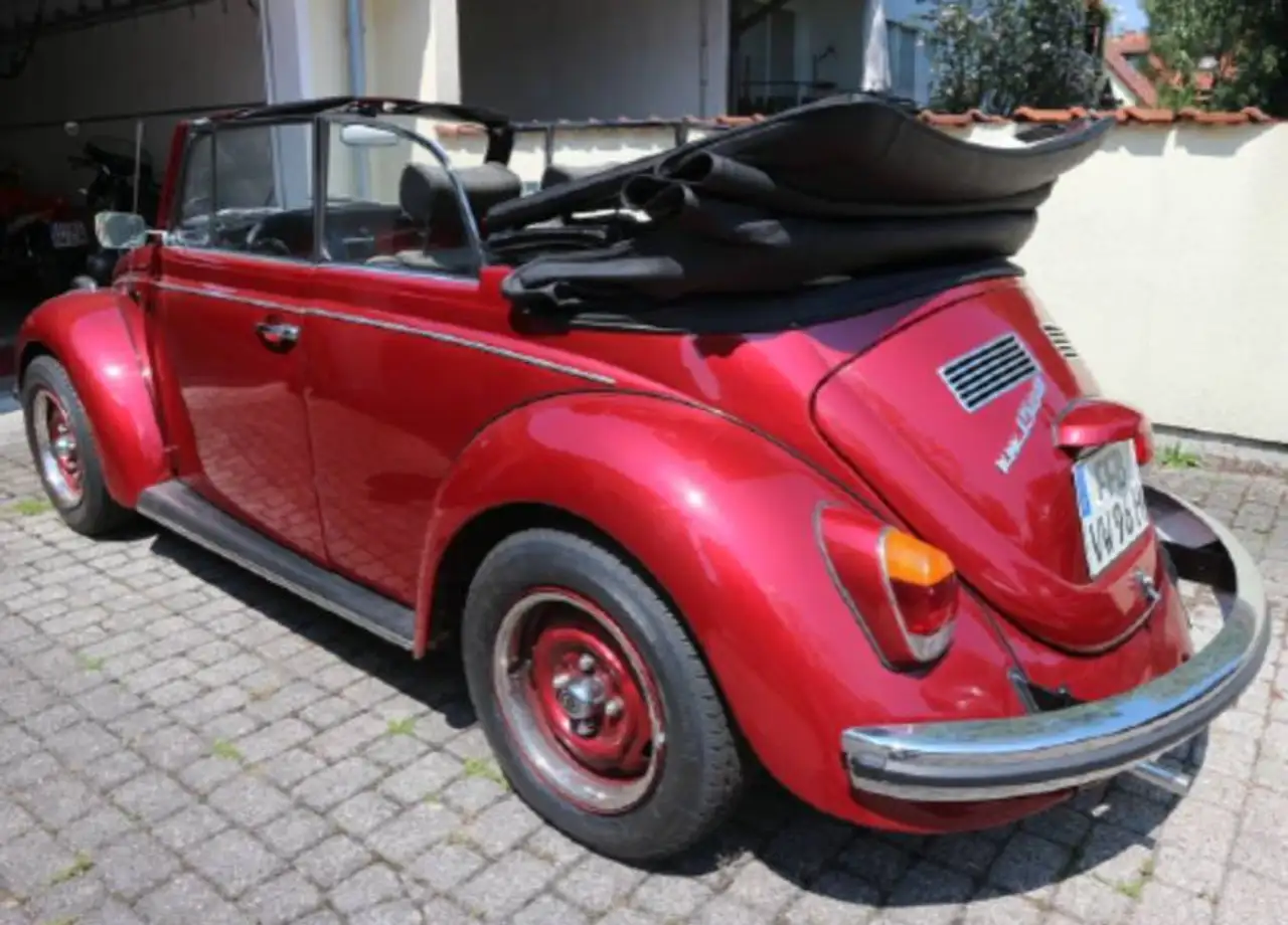 Volkswagen Käfer VW Käfer Cabrio 1500 Karmann ROSTFREI Bj.1969 rotmetallic, foto 4