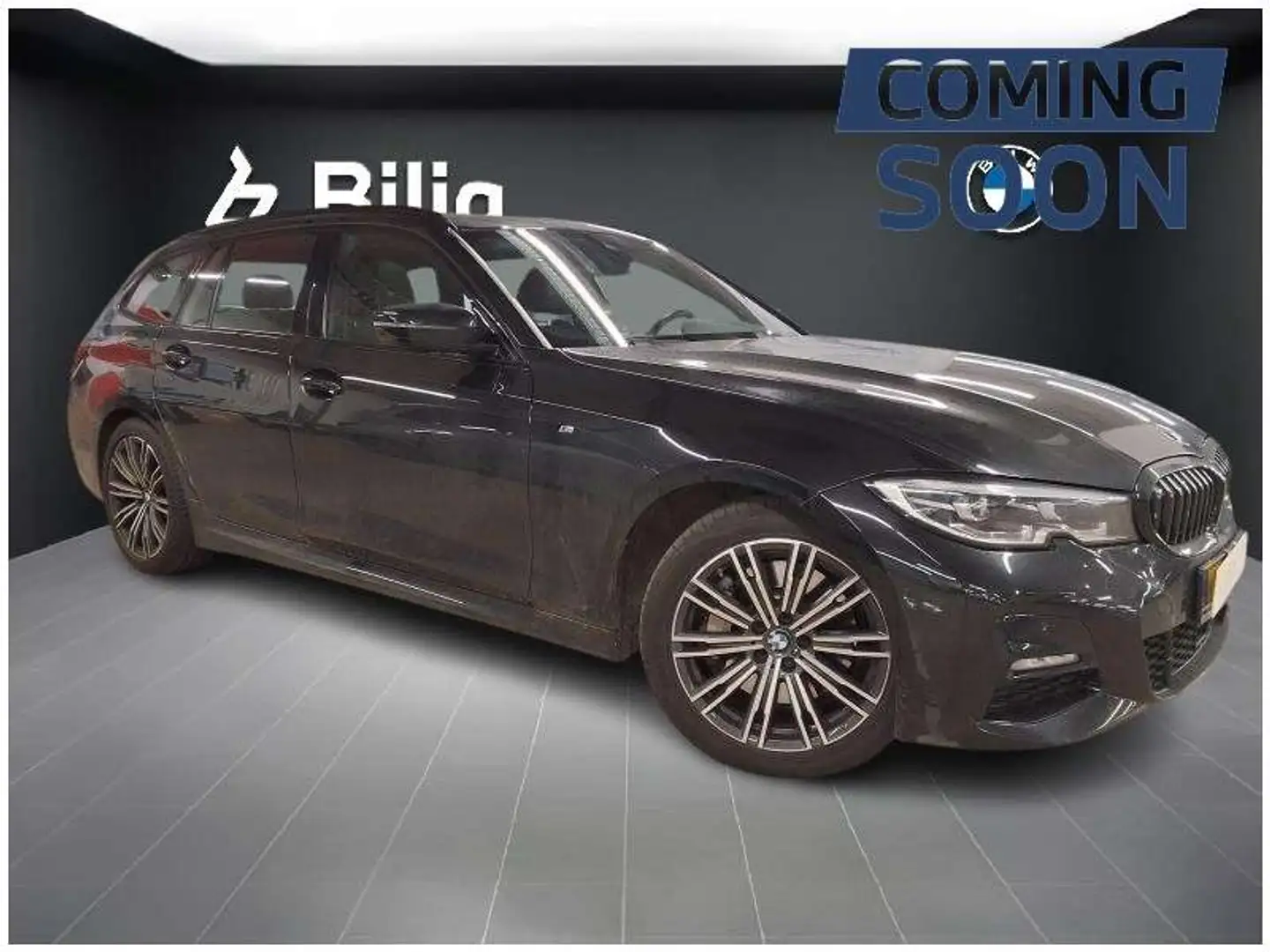 BMW 330 330d pack M xDrive Noir - 1