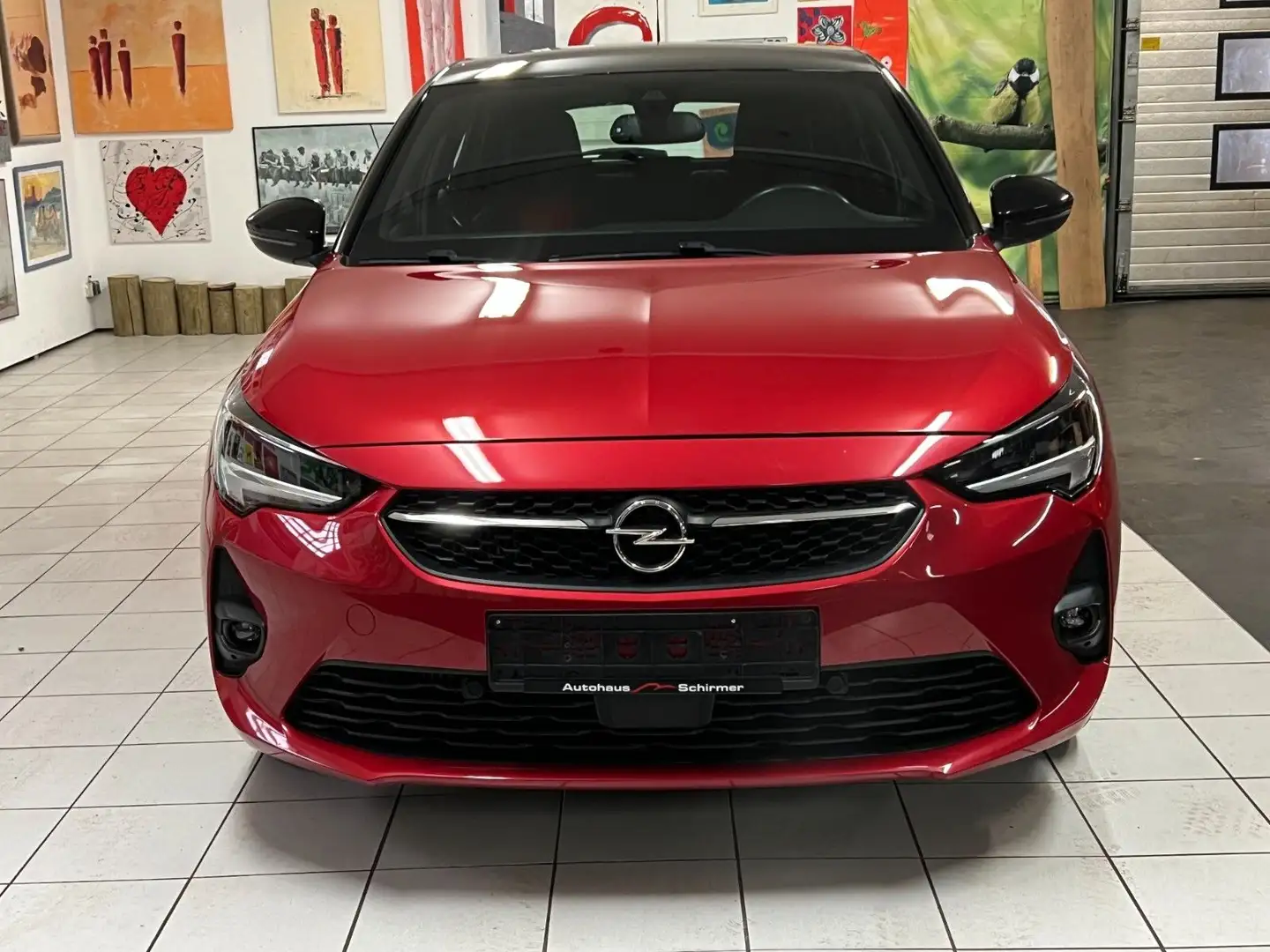 Opel Corsa F GS Line Automatik 1 Hand Garantie Rouge - 2