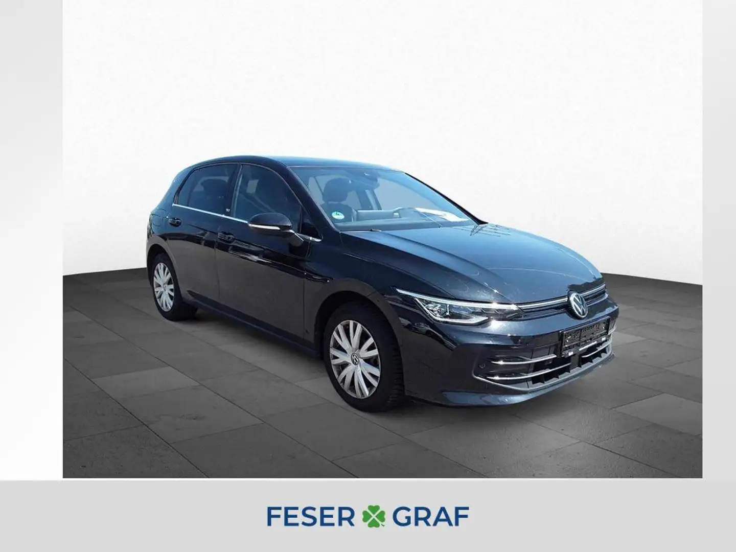 Volkswagen Golf VIII 1.5 eTSI DSG 50.J LED-MATRIX AHK PANO Schwarz - 1