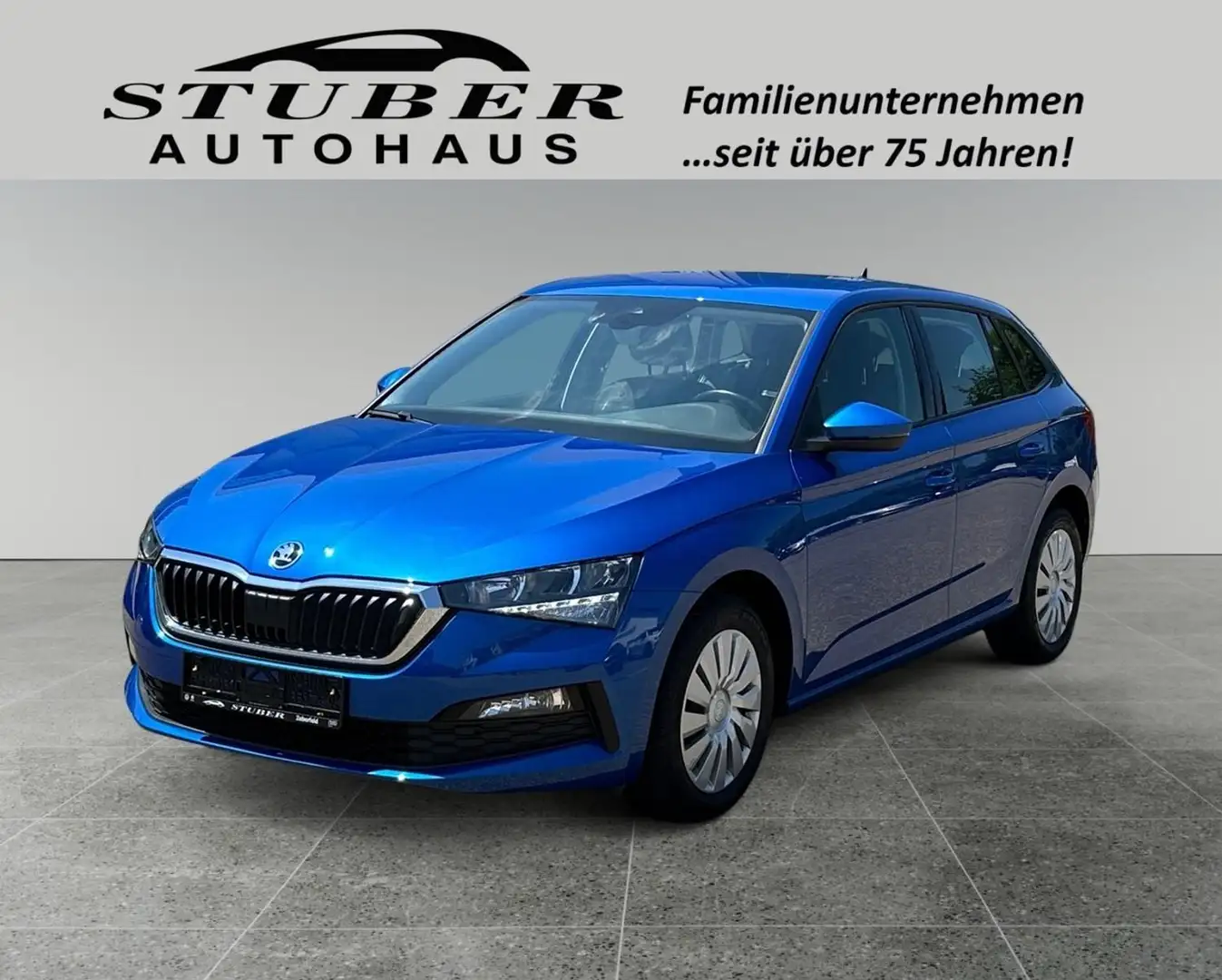 Skoda Scala 1.0 TSI Ambition DSG AHK | ACC | APP | SZH Blau - 1