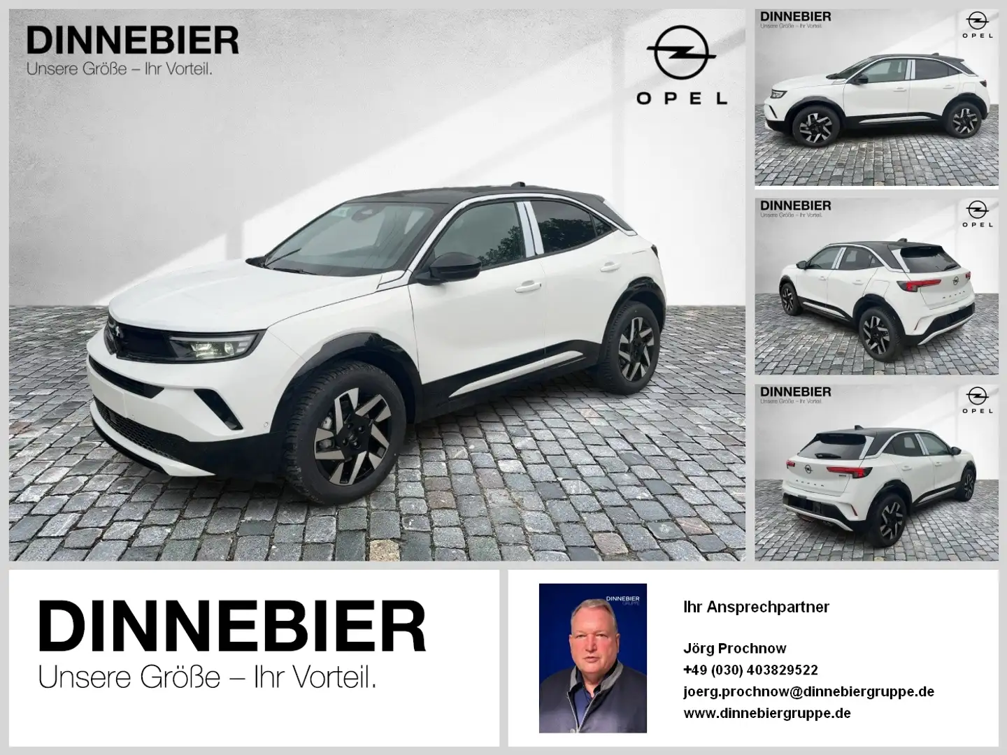 Opel Mokka GS 1.2 LED+Navi+Kamera+Allwetter+SHZ Blanco - 1