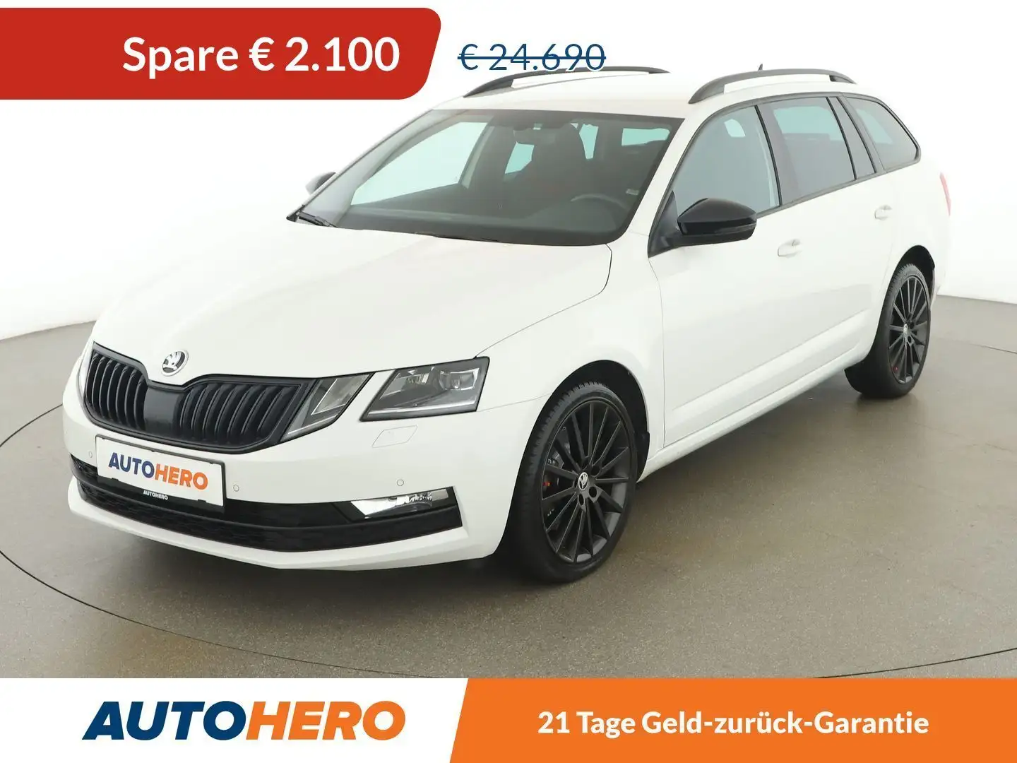 Skoda Octavia 2.0 TDI Style 4x4 Aut. *LED*AHK* Weiß - 1
