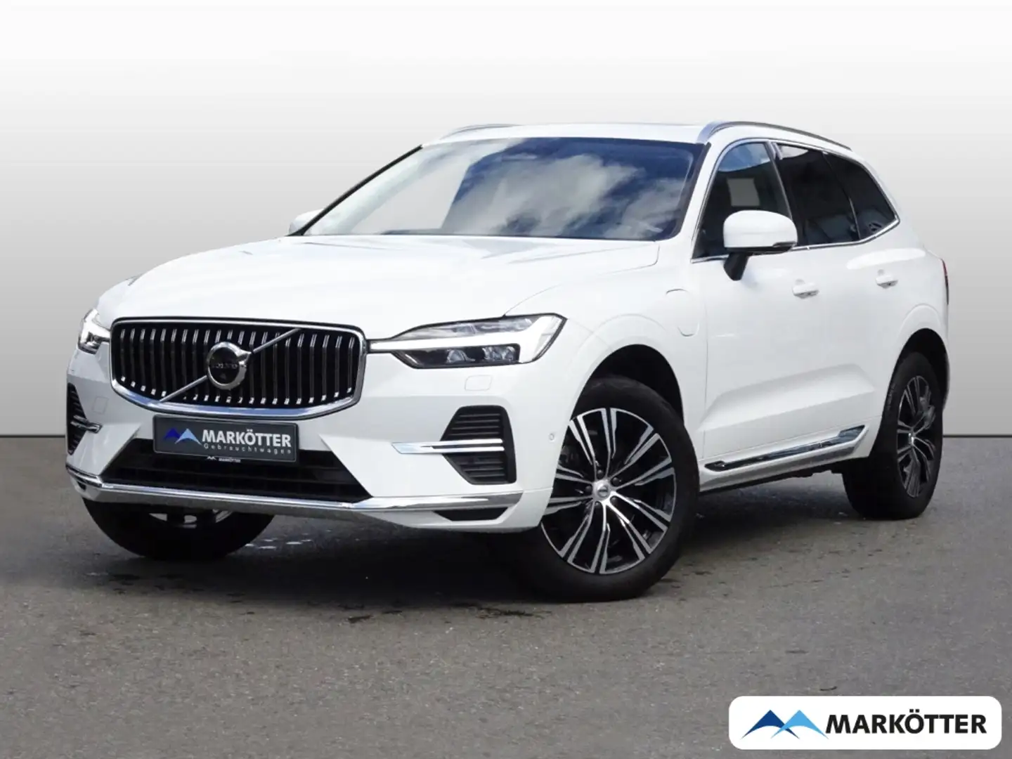 Volvo XC60 T6 Inscription AWD/AHK/360Cam/Pano/SHZ/LHZ Weiß - 1