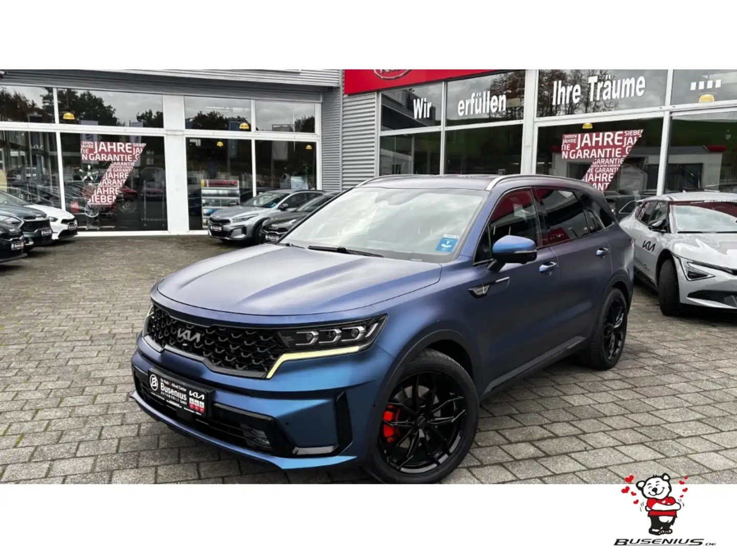 Kia Sorento 2.2 CRDi AWD DCT Platinum+AHK+Folierung+Standheizu Schwarz - 1