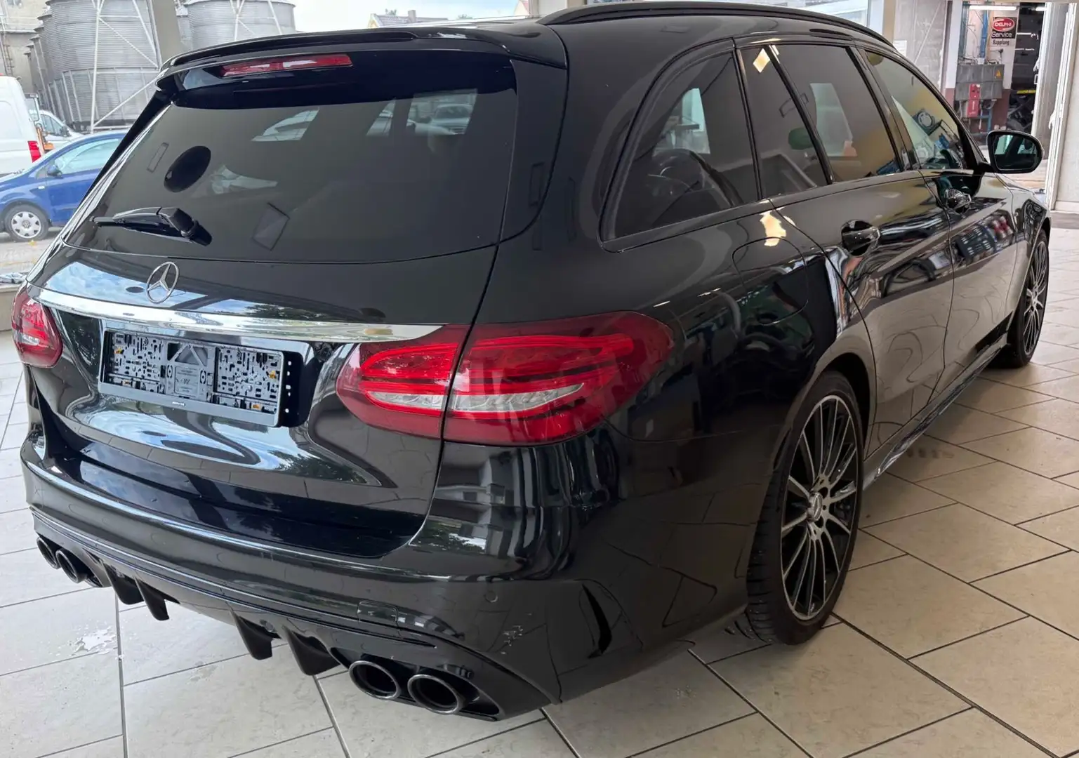 Mercedes-Benz C 43 AMG 3x AMG, Head-Up. SH. AHK, Pano, LED. Night Schwarz - 2