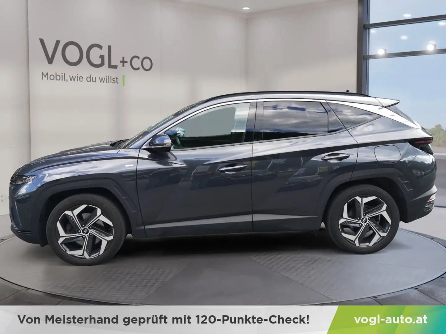 Hyundai TUCSON Tucson 1,6 T-GDI Plug-In Hybrid Prestige Line Aut. Grau - 2