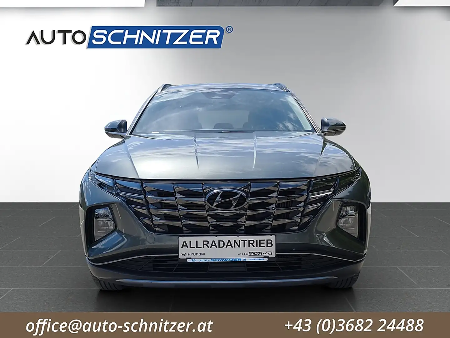 Hyundai TUCSON Tucson 1,6 T-GDI Hybrid 4WD Smart Line Aut. Grau - 2