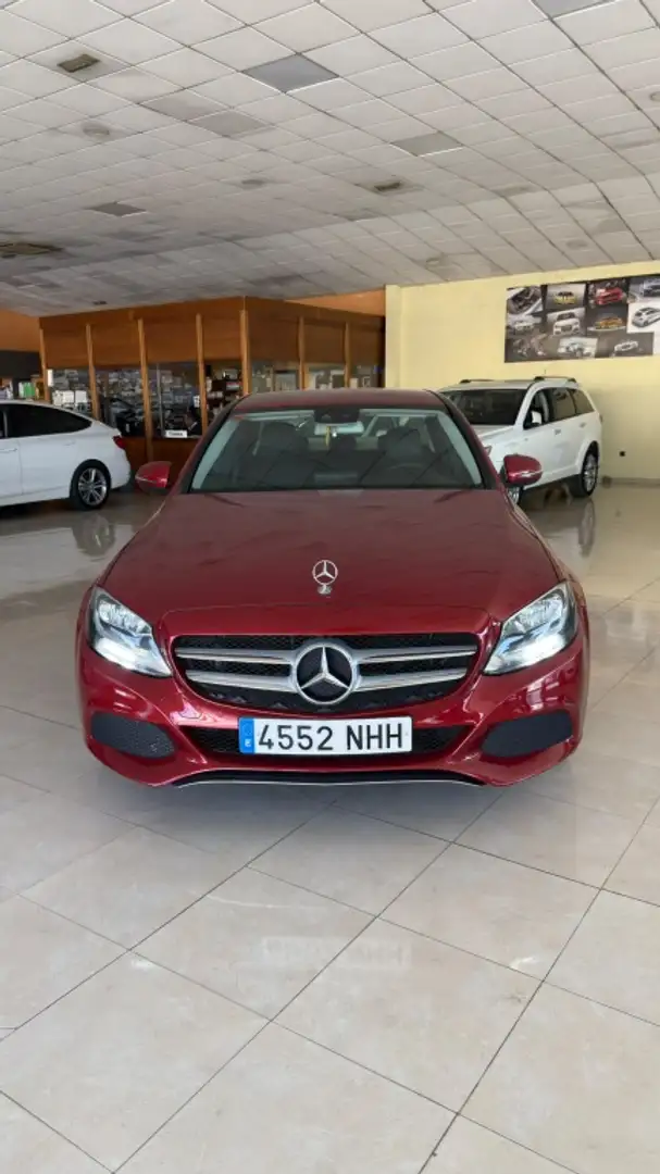 Mercedes-Benz C 220 220d Rojo - 2