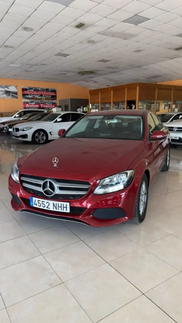 Mercedes-Benz C 220 220d Rojo - 1