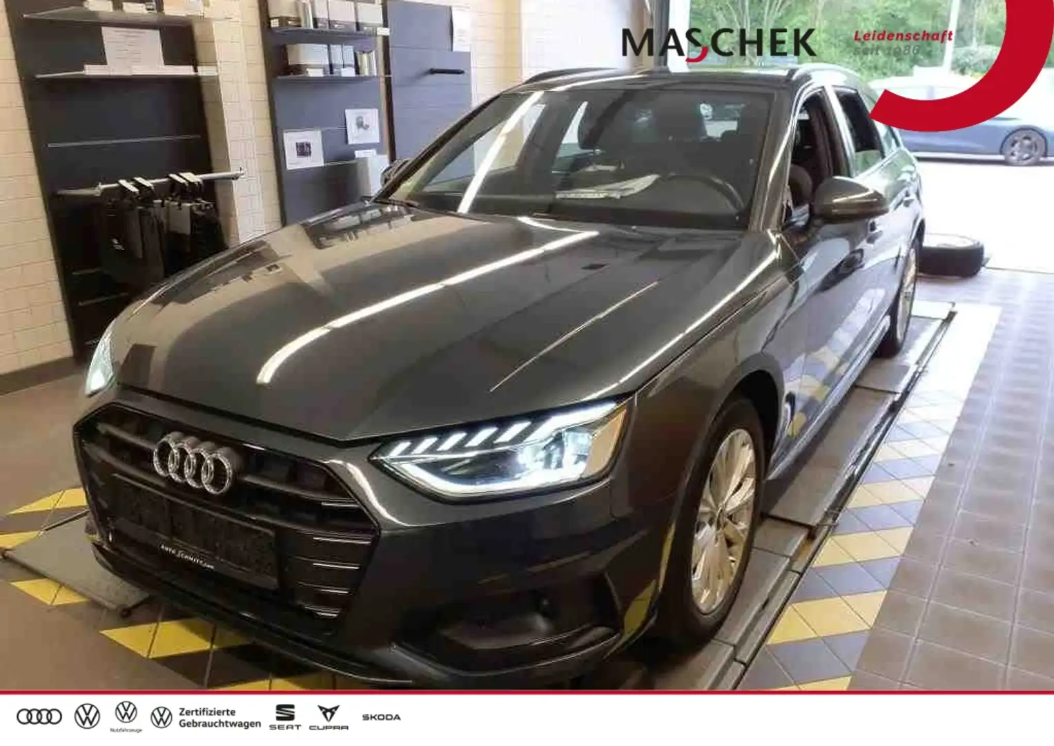 Audi A4 Avant advanced 2.0 TFSI S tronic Pano Navi RearVie Grau - 1