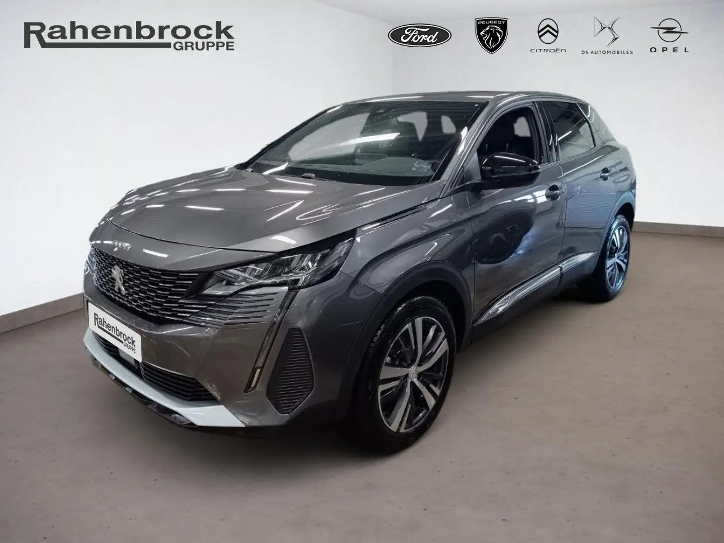 Peugeot 3008 Hybrid 145 Allure Pack e-DSC 6 Grau - 1