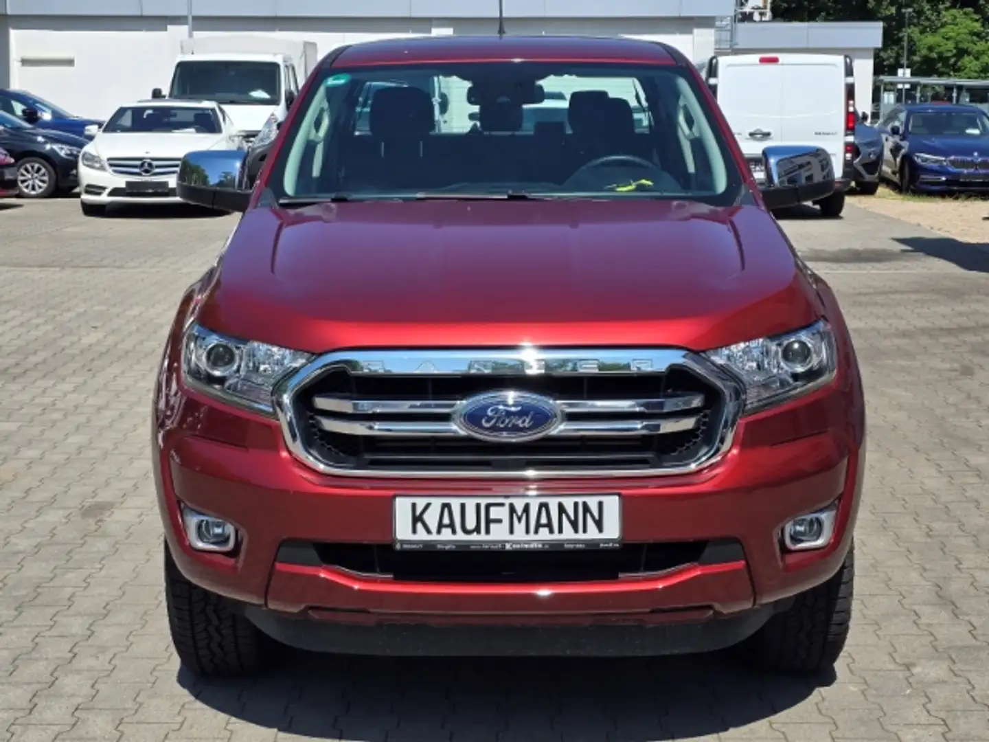 Ford Ranger XLT 4WD Doppelkabine 2.0  AUTOMATIK Rot - 2