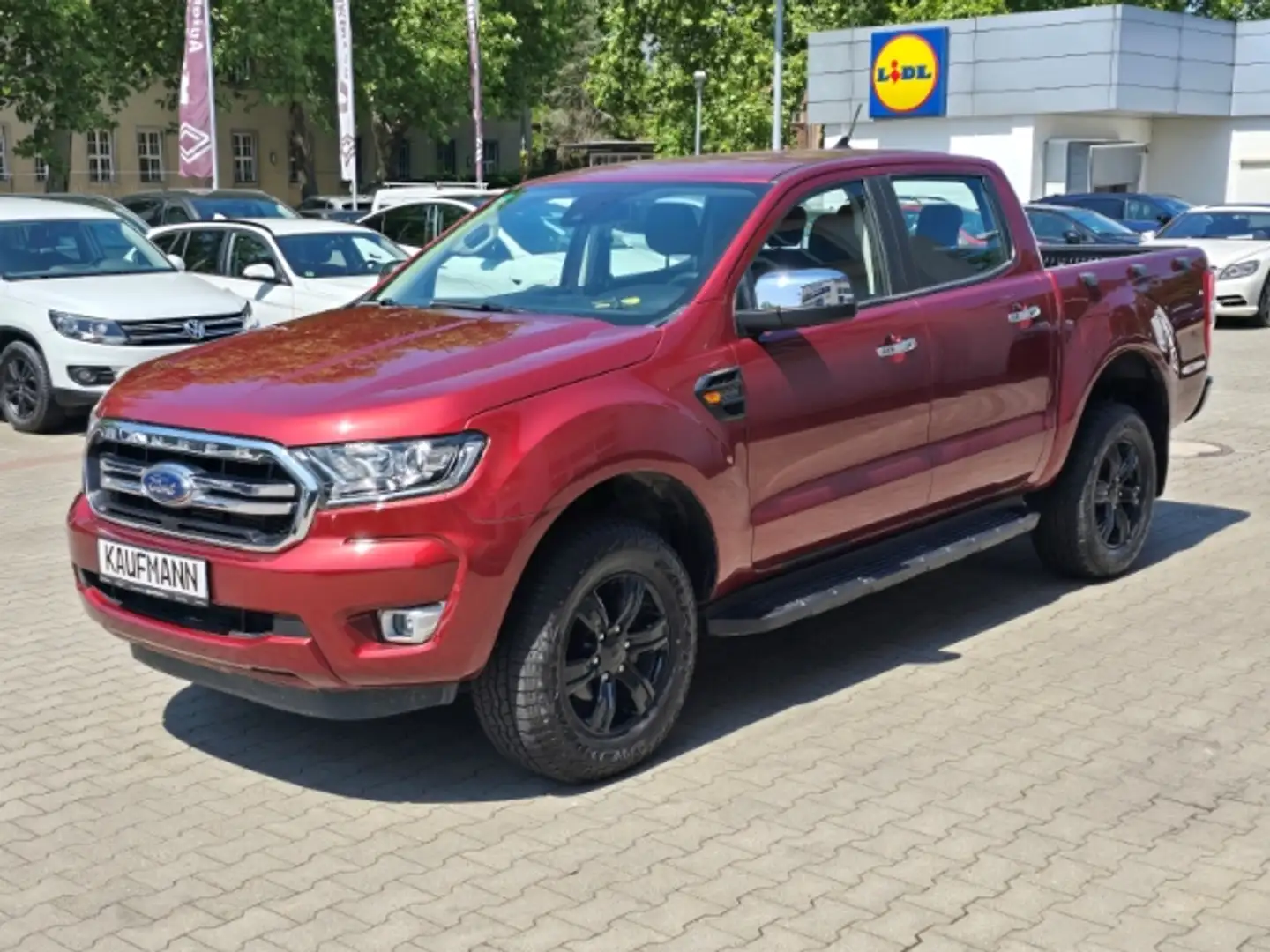 Ford Ranger XLT 4WD Doppelkabine 2.0  AUTOMATIK Rot - 1