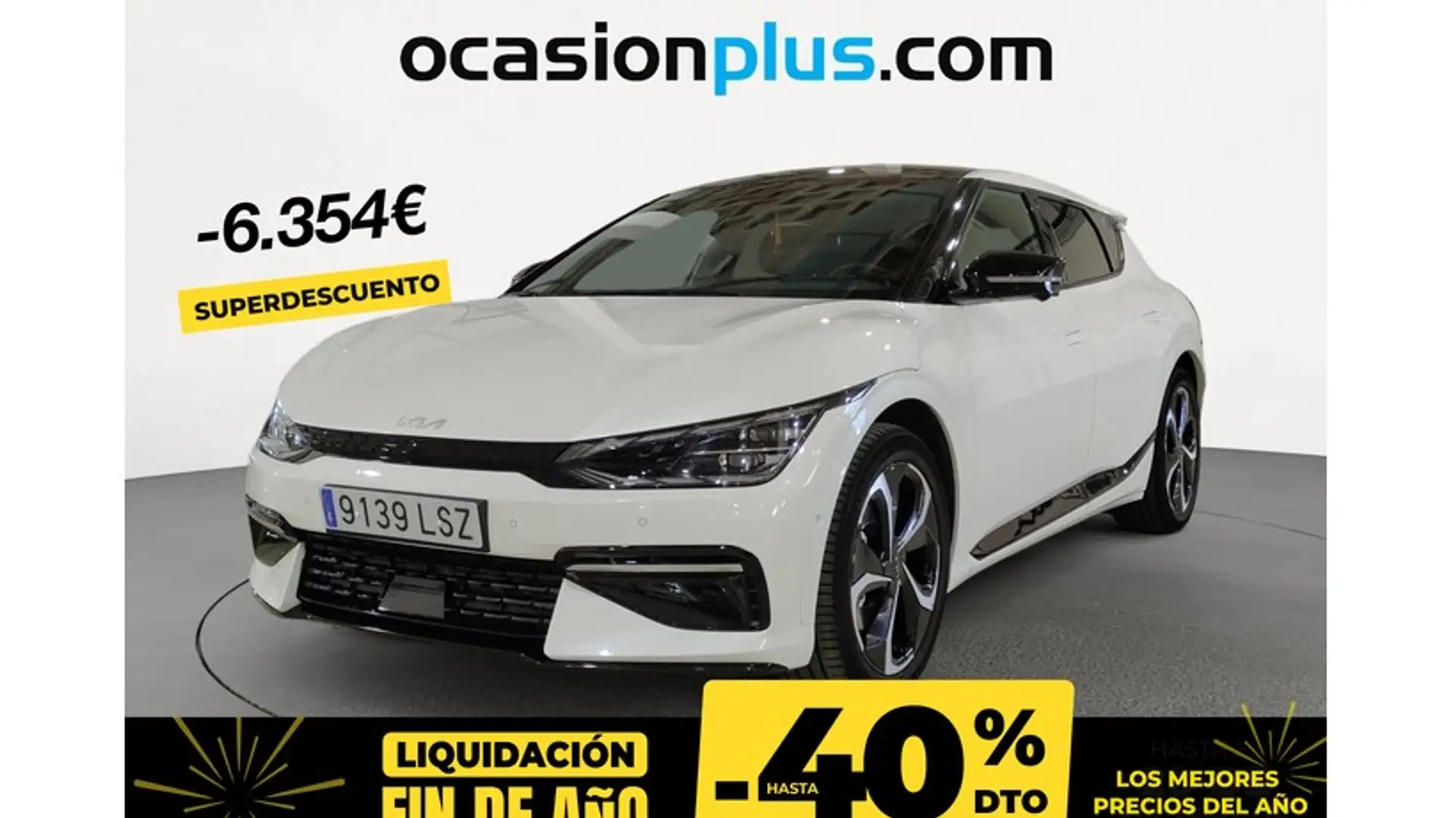 Kia EV6 Long Range GT-Line AWD 239kW Blanc - 1