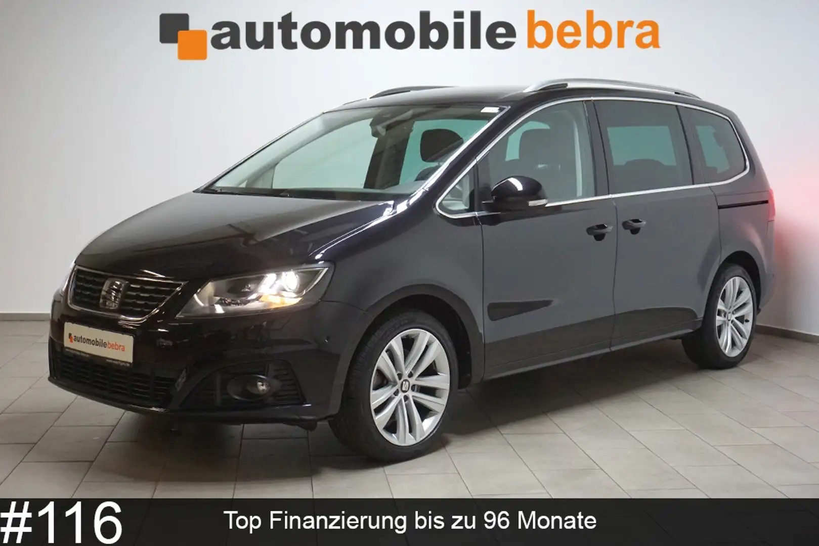 SEAT Alhambra 1.4TSI DSG Xcellence 7-Sitzer AHK Navi Schwarz - 1