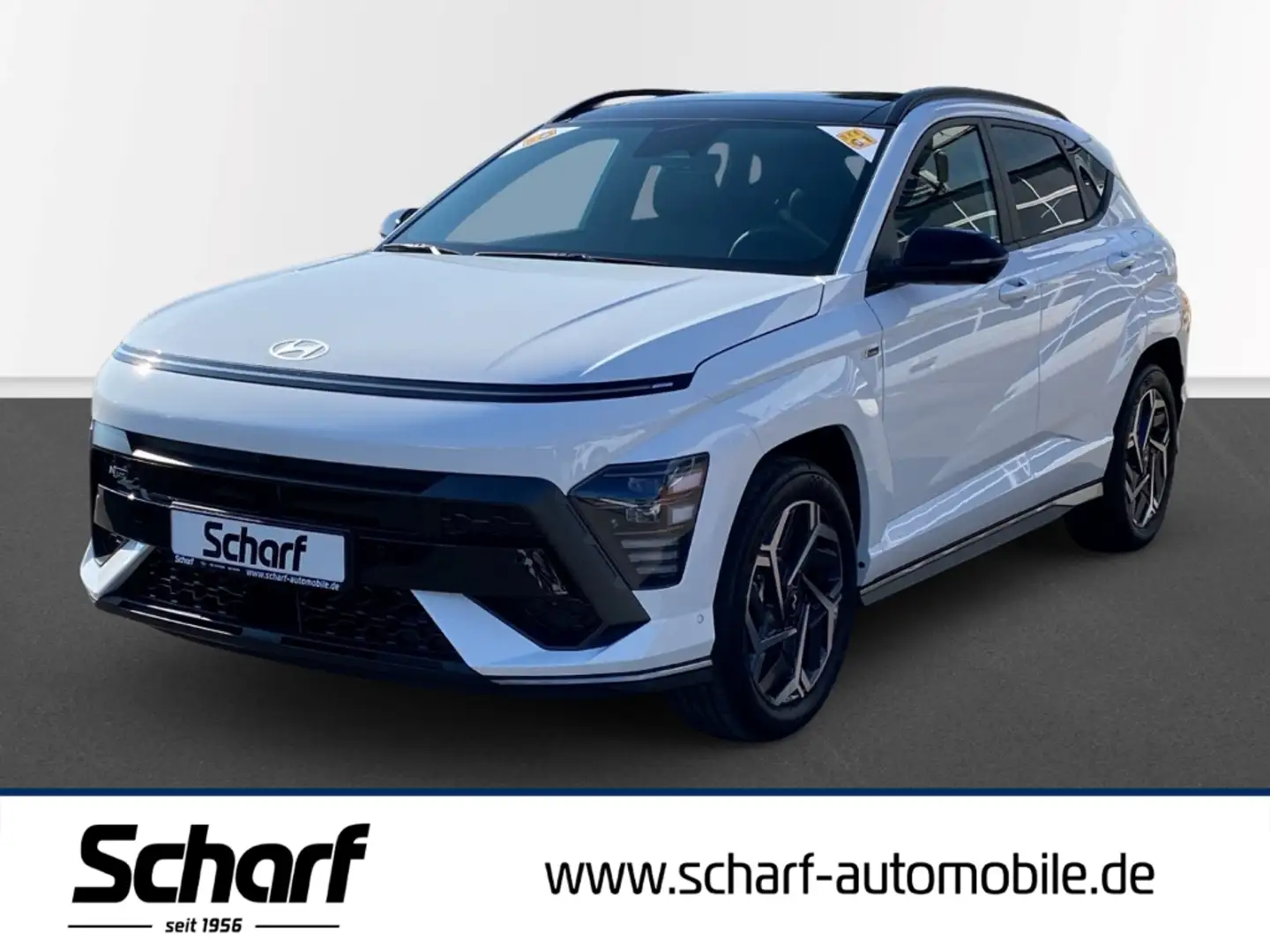 Hyundai KONA SX2 HEV N Line Navi Leder BOSE 360 Kamera Weiß - 1