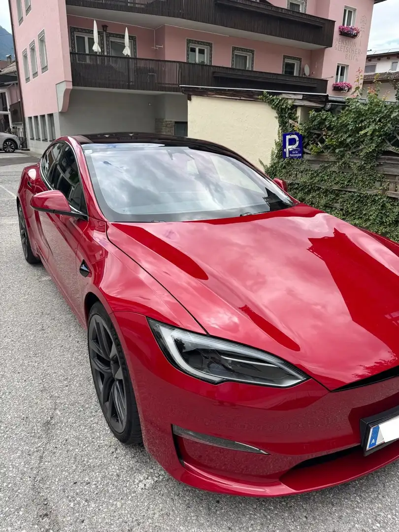 Tesla Model S Plaid Rot - 2