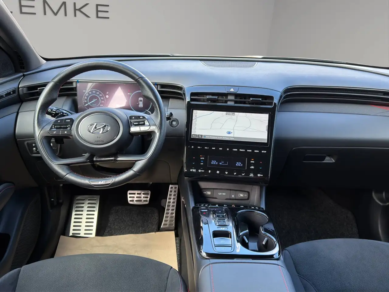 Hyundai TUCSON 1.6 T-GDI PHEV PLUG-IN N LINE + SITZPAKET + ASSISTENZPAKET + ECS + WINTERRÄDER, миниатюра 15