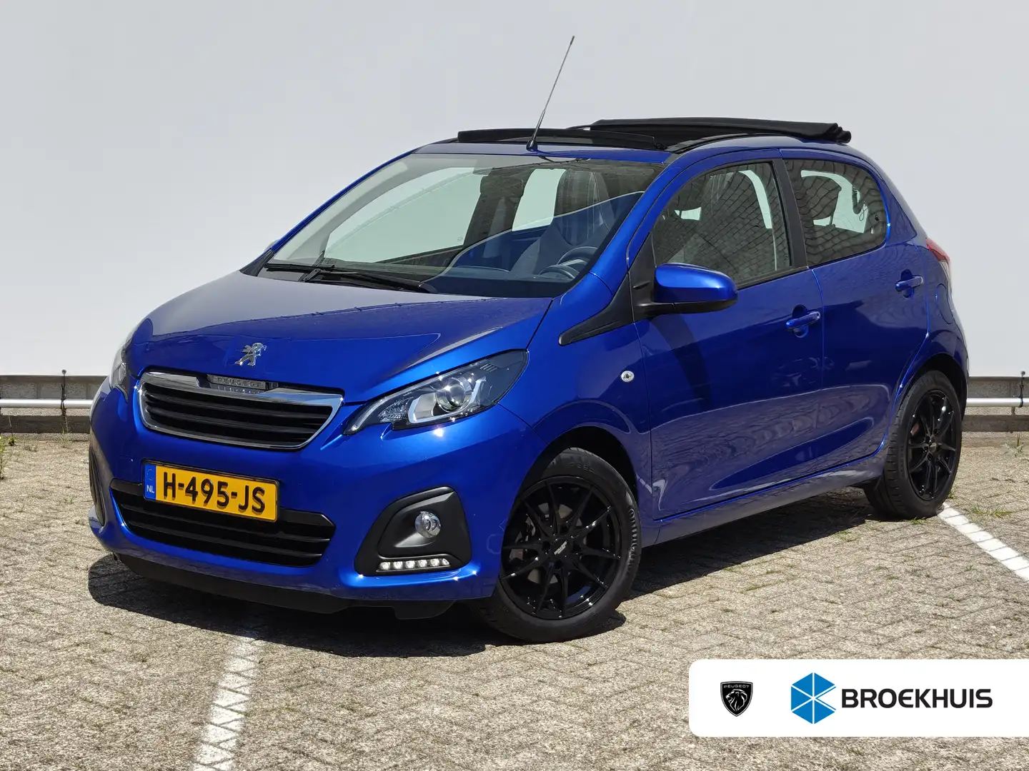 Peugeot 108 1.0 e-VTi Active TOP! | Achterbank in delen neerkl Bleu - 1