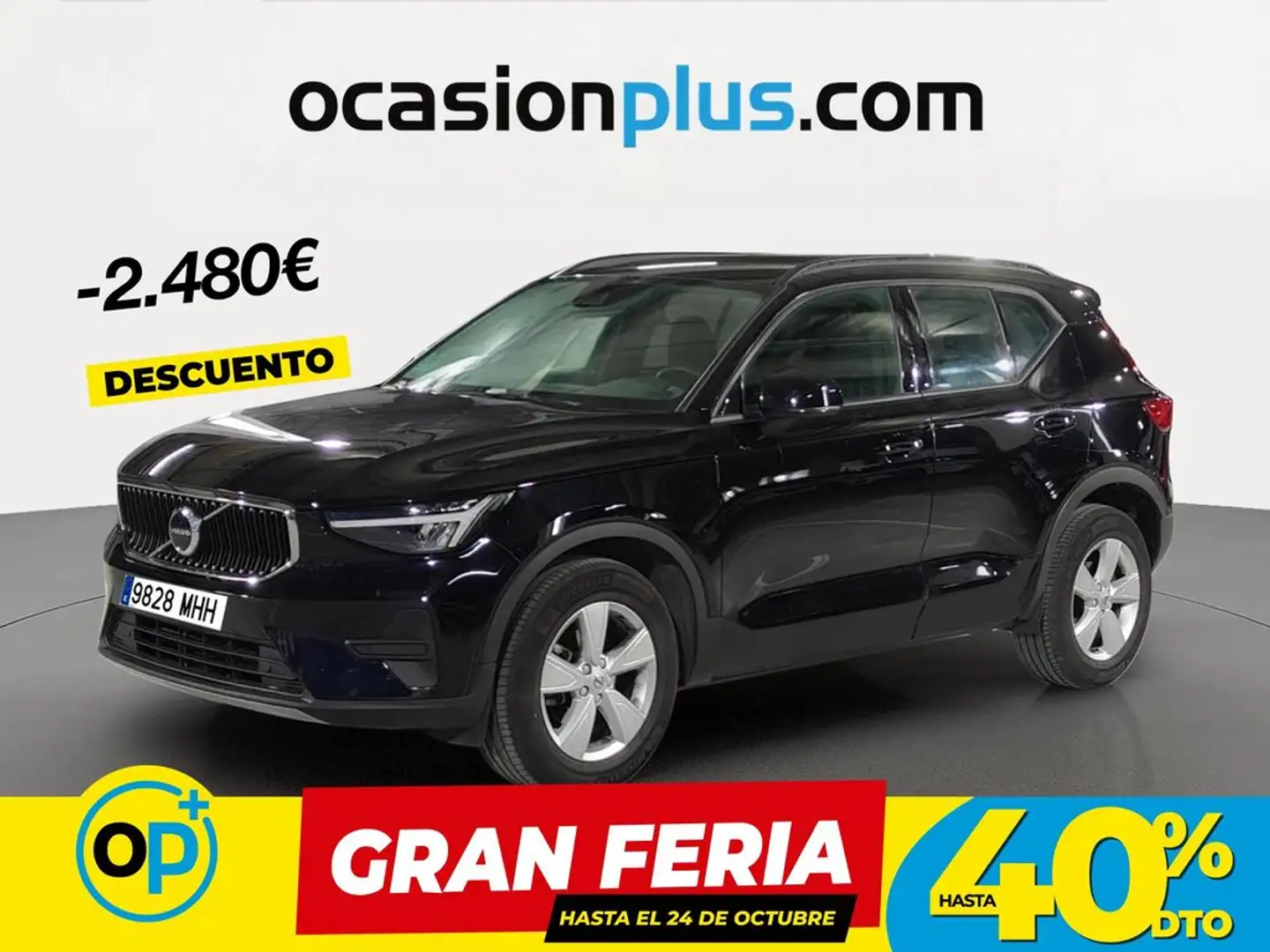 Volvo XC40 T2 Essential Negro - 1