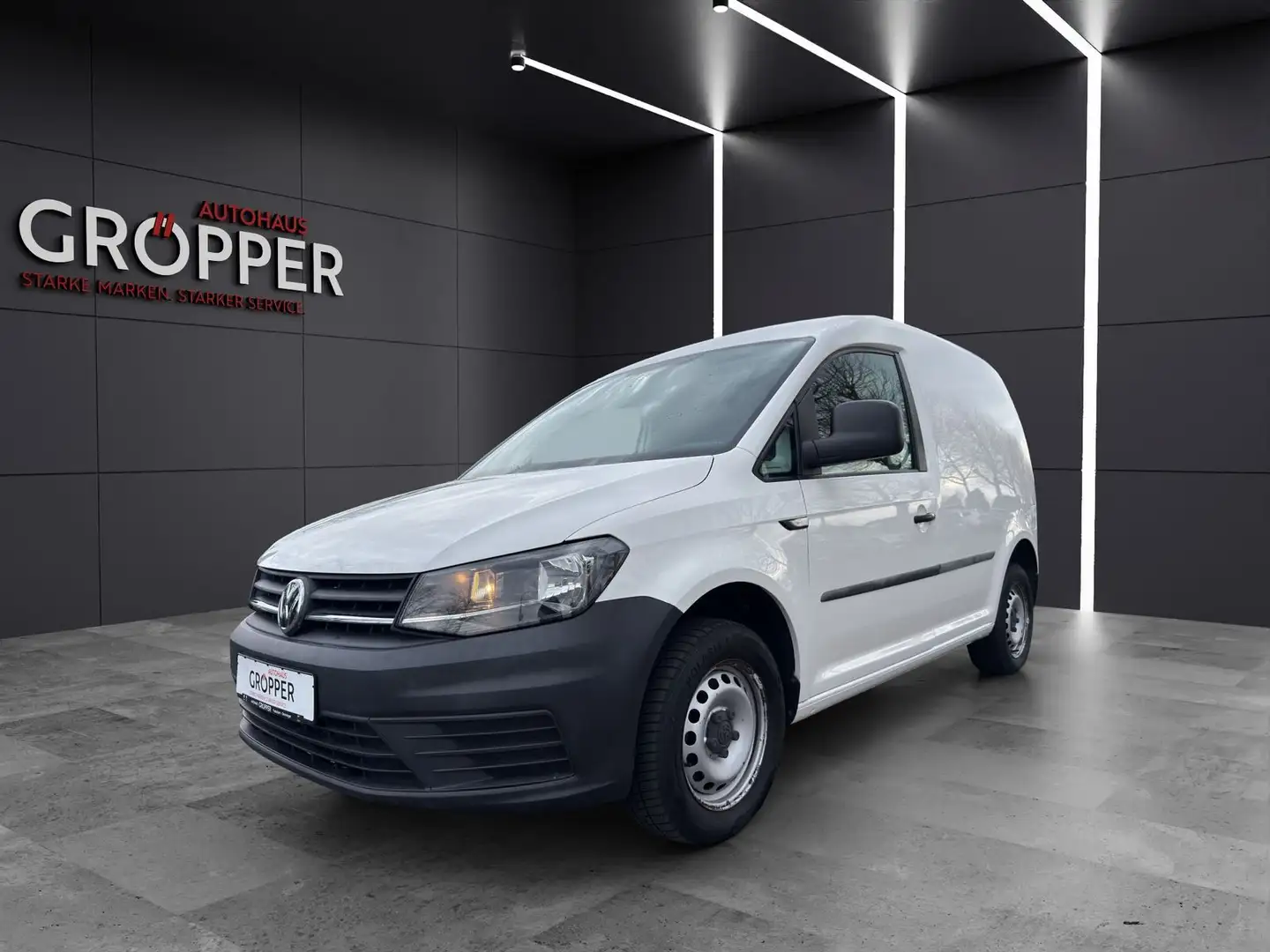 Volkswagen Caddy 2.0 TDI Kasten PDC/Klima/MwSt...... Weiß - 1