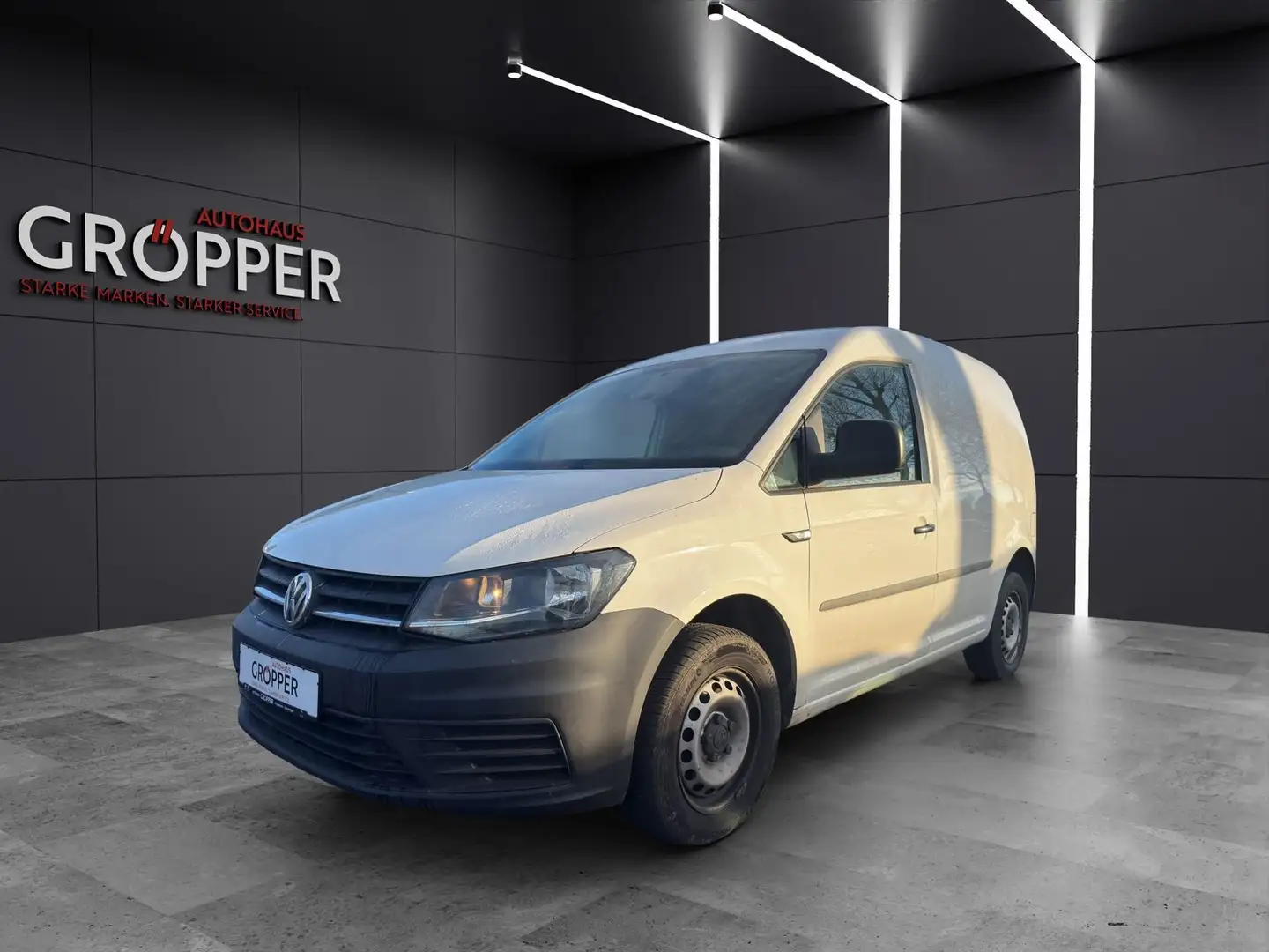 Volkswagen Caddy 2.0 TDI Kasten PDC/Klima/MwSt...... Weiß - 1