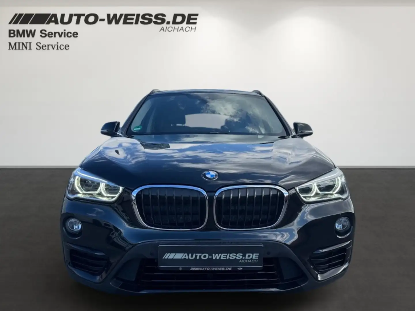 BMW X1 20dxA SPORT+LEDER+NAVI+LED+SHZ+BT+HIFI+LORDOSE Nero - 2