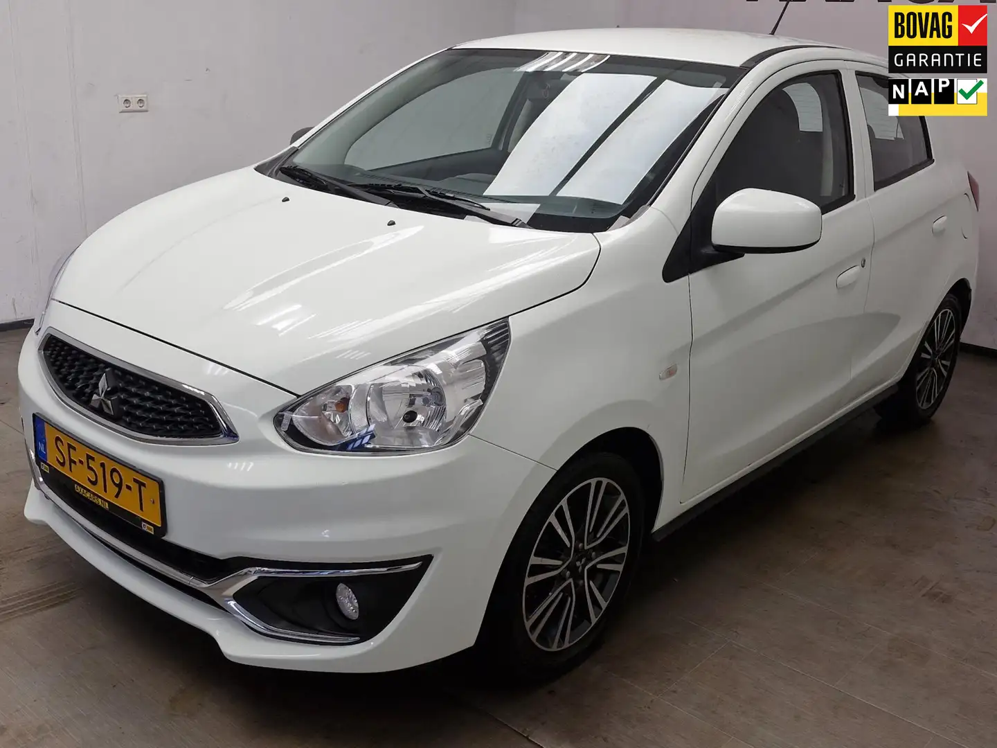 Mitsubishi Space Star 1.0 Cool+ BOVAG GARANTIE ! AIRCO ! NIEUWE APK ! Blanc - 1