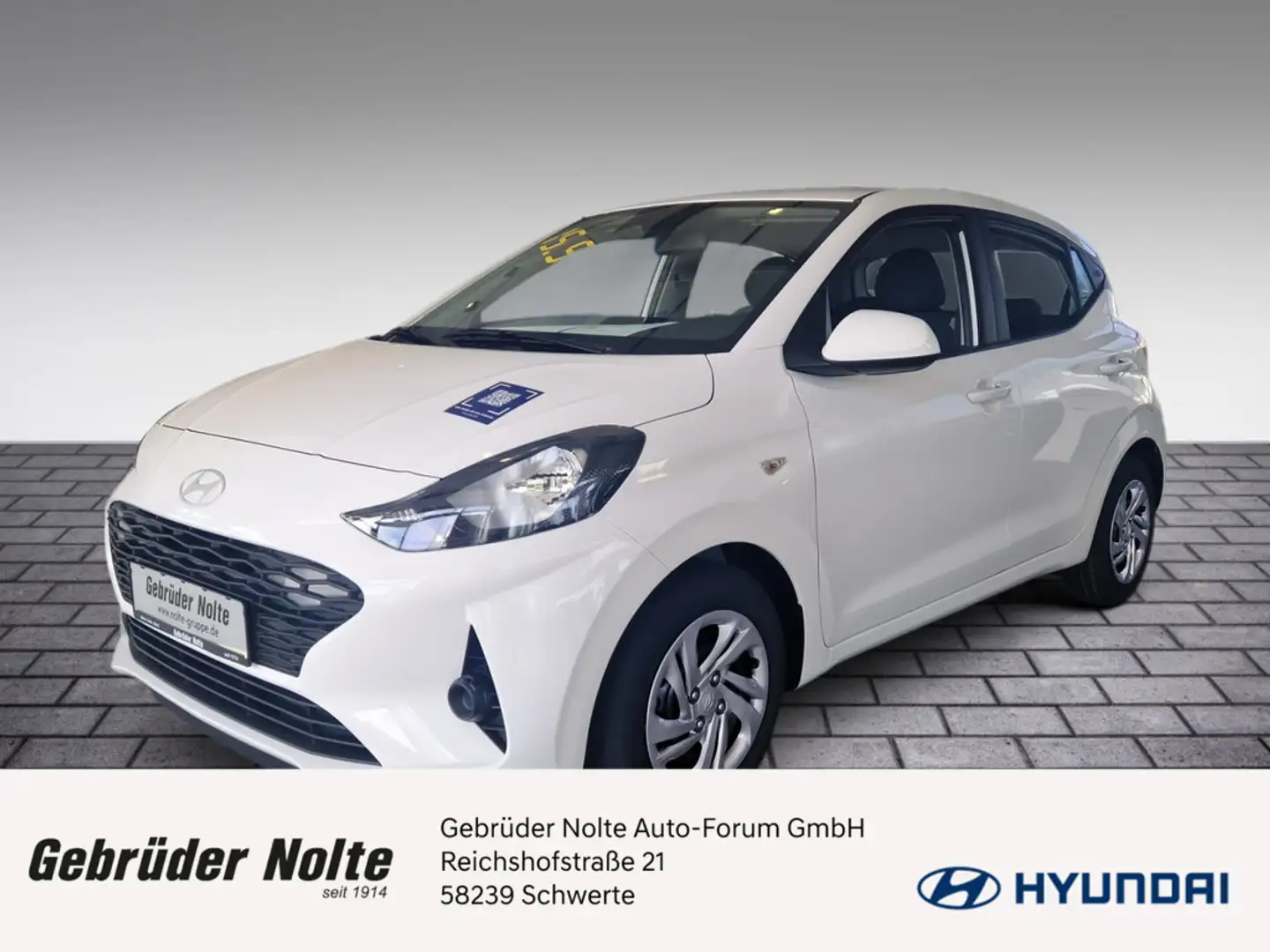 Hyundai i10 1.0 2WD Select KLIMA PDC KAMERA NAVI Bianco - 1