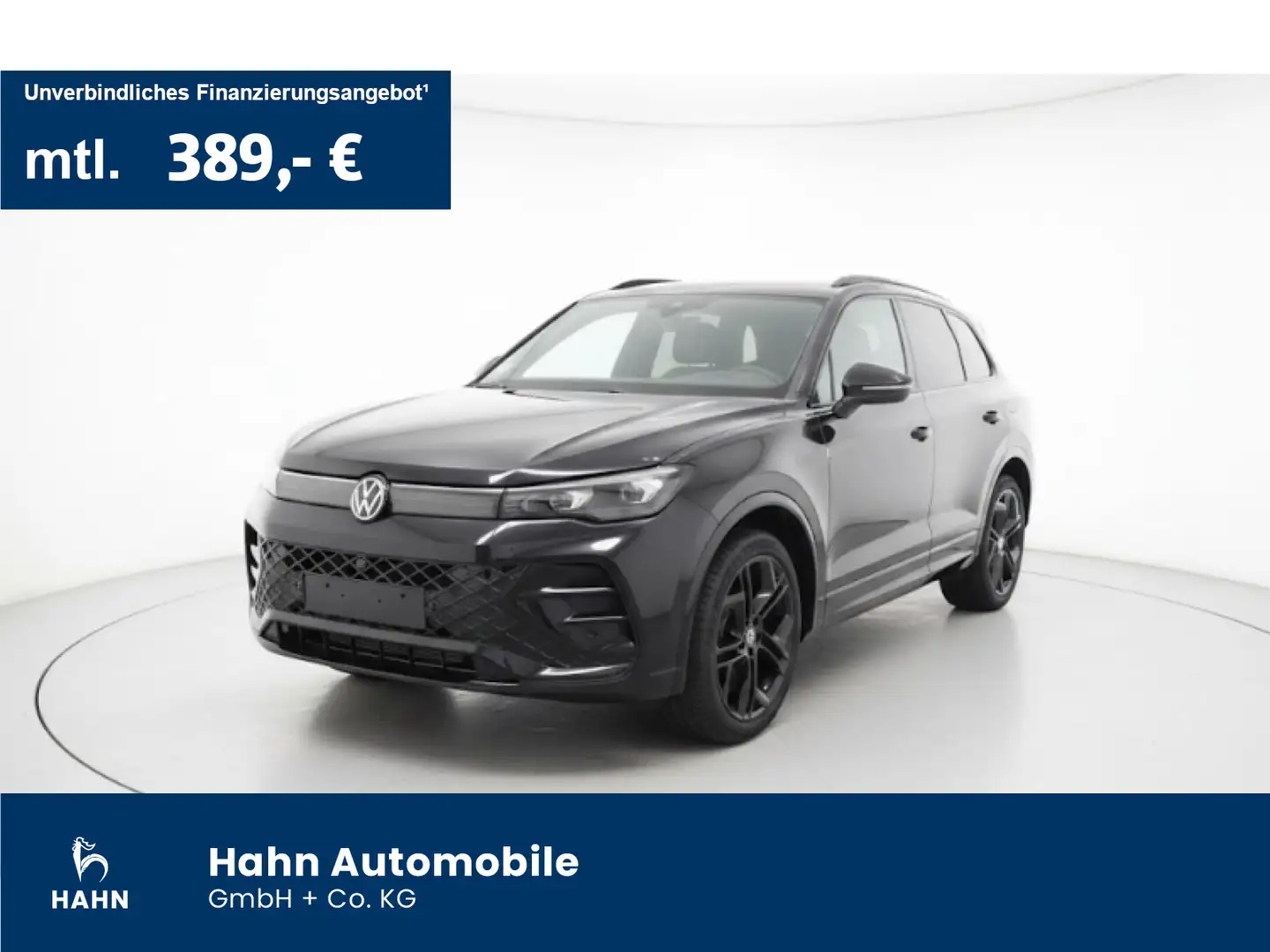 Volkswagen Tiguan 2.0TDI R-Line AHK ACC Kam LED Nav Totwink Schwarz - 1