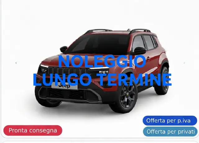 Jeep Avenger 1.2   e-hybrid NOLEGGIO LUNGO TERMINE