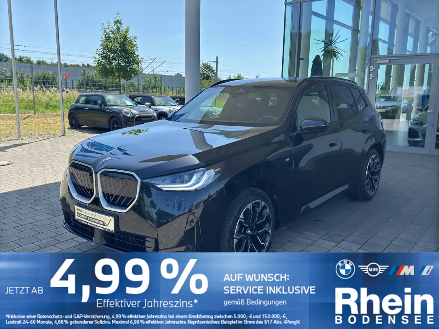 BMW X3 20d xDrive M Sport Panoramadach 360° ACC Schwarz - 1