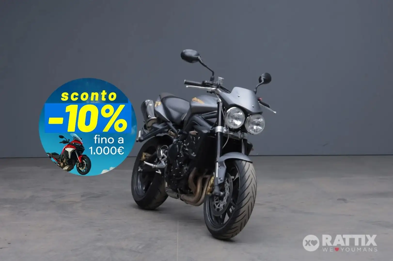 Triumph Street Triple 675 675 Abs Grigio - 1
