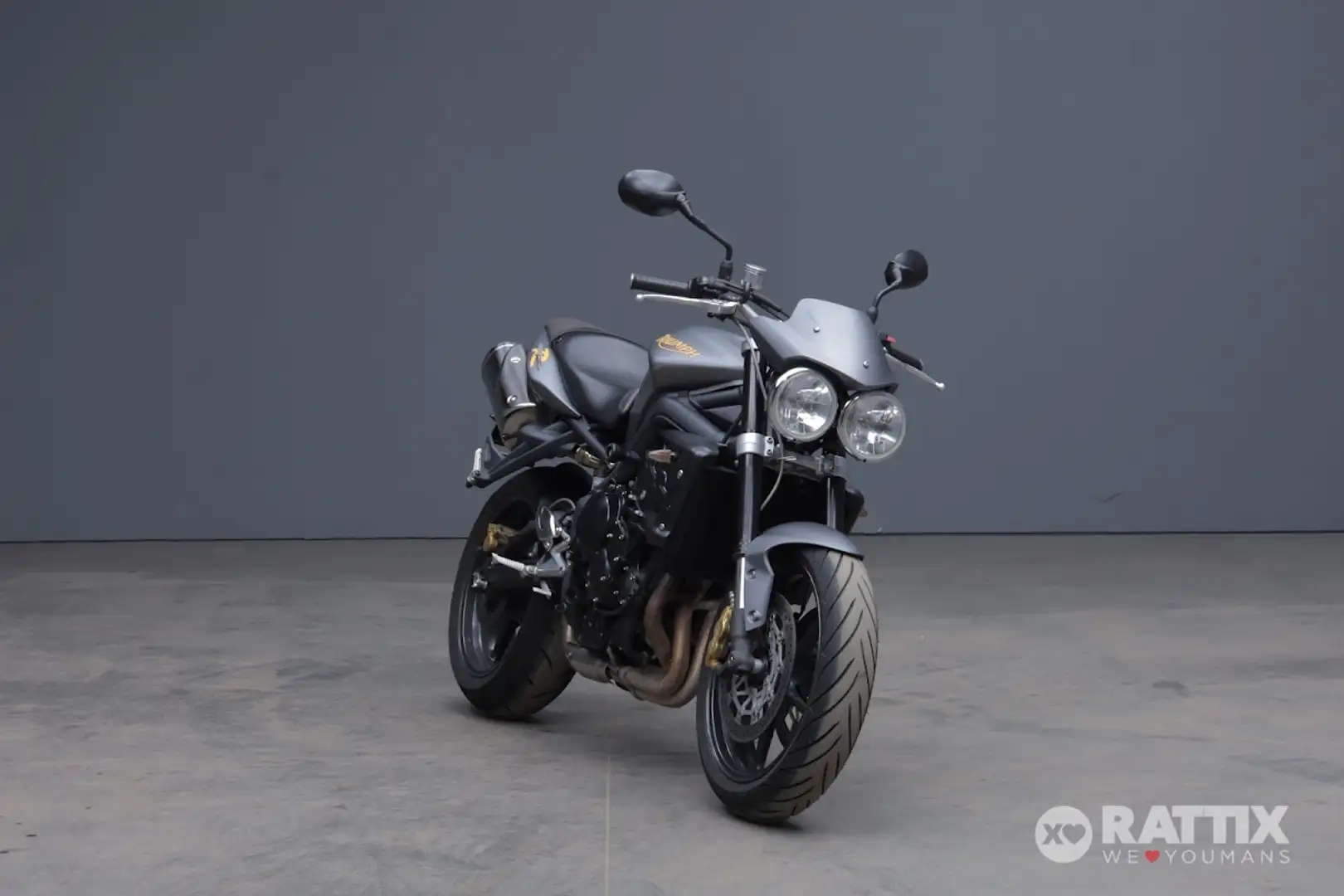 Triumph Street Triple 675 675 Abs Gris - 1