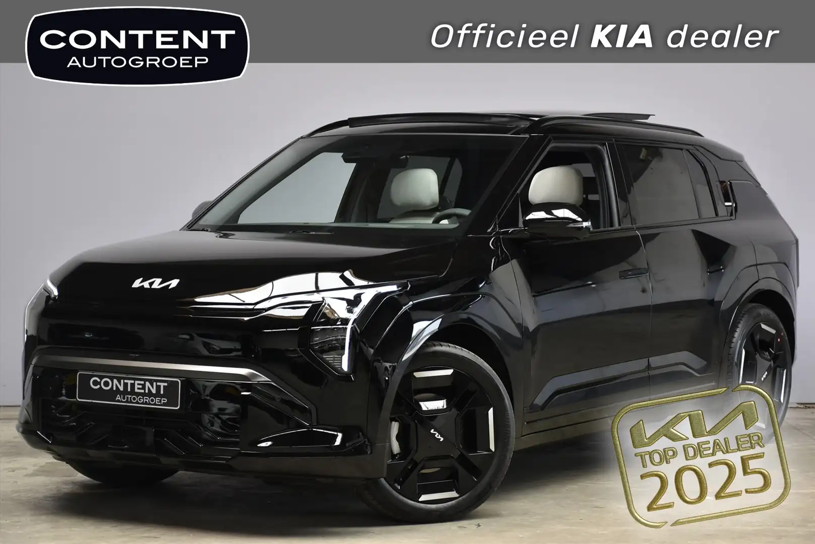 Kia EV3 81,4 kWh 204pk GT-PlusLine STAAT IN BESTELLING Schwarz - 1