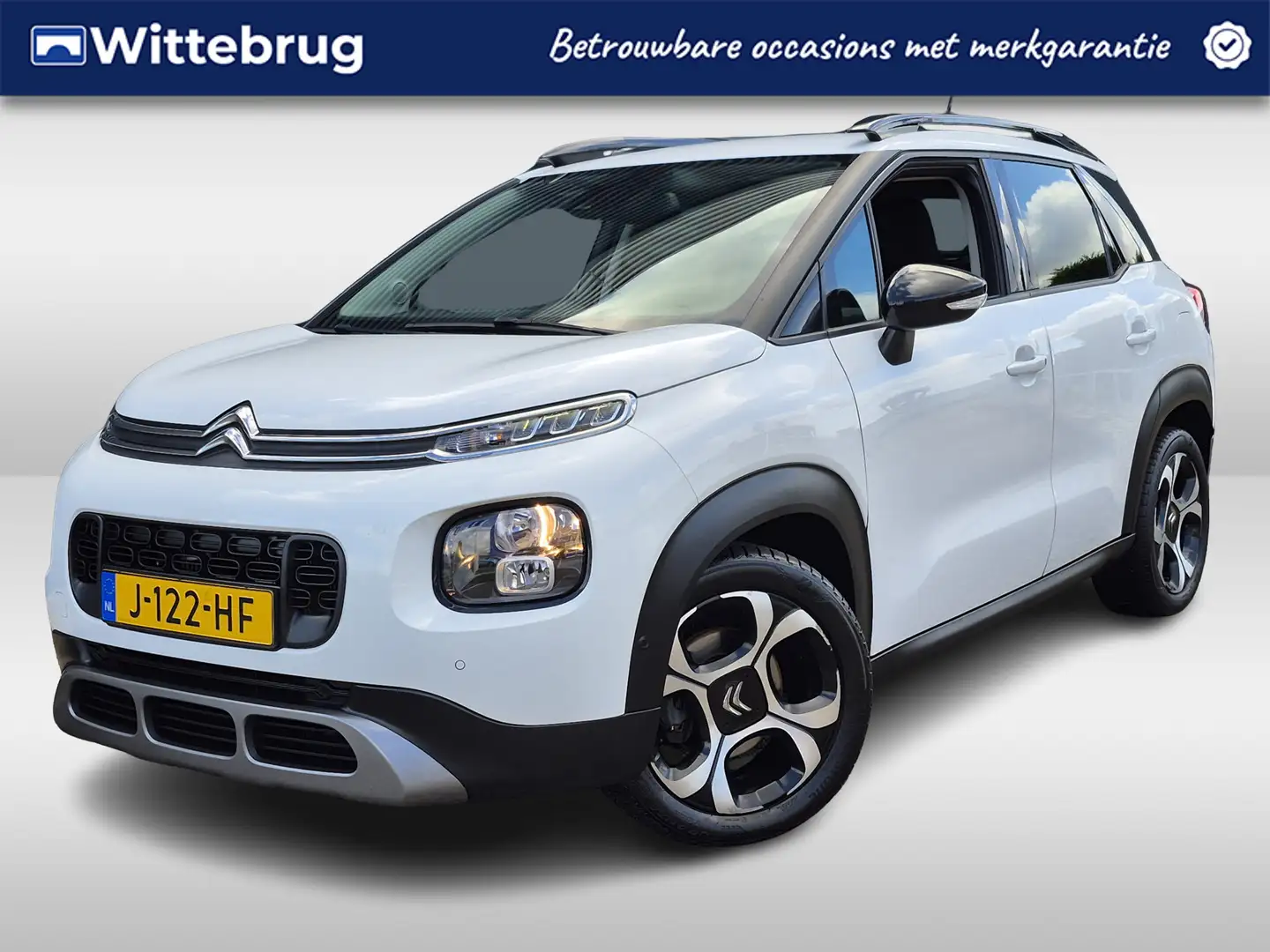 Citroen C3 Aircross 1.2 PureTech S&S Shine 110 PK | Navigatie | Keyles Weiß - 1